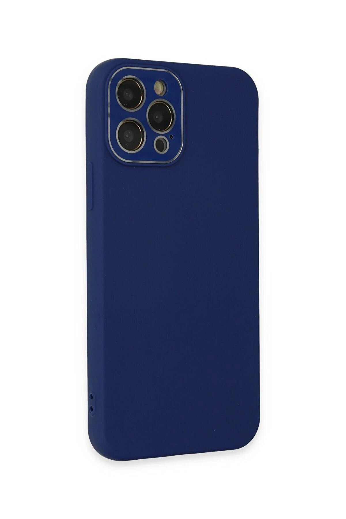 İphone 12 Pro Max Kılıf Lansman Glass Kapak - Sky Blue - Dropx9641-3874