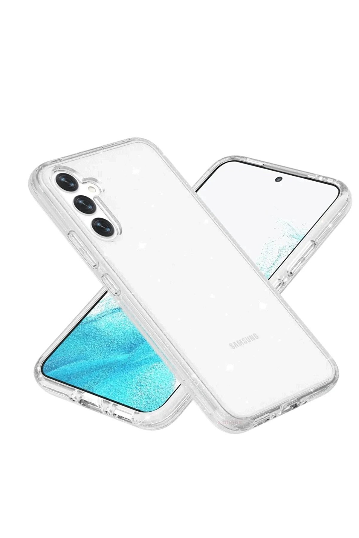 CepteToptan Samsung Galaxy S23 FE Kılıf Glow Magsafe Kapak - Şeffaf - DROPX2860-2254