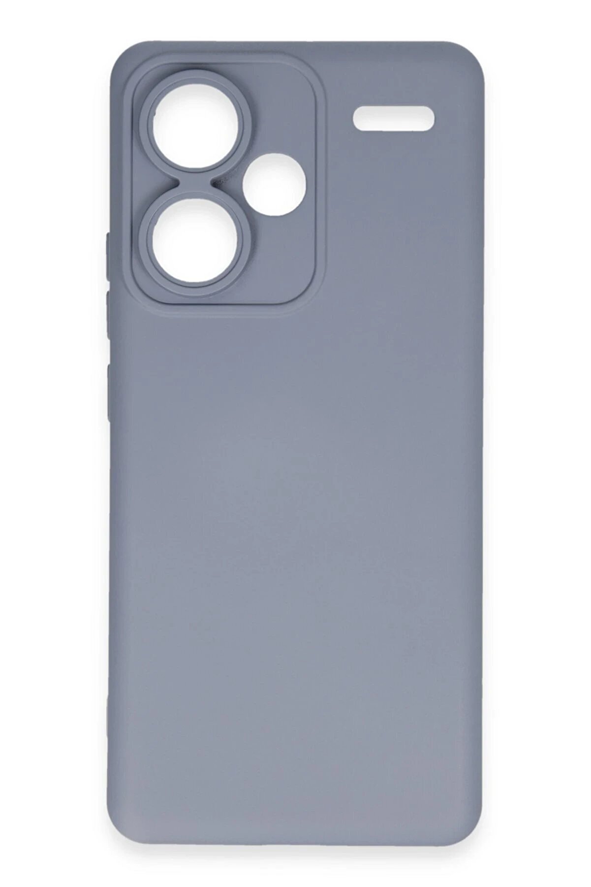 Xi̇aomi̇ Redmi̇ Note 13 Pro Plus Kılıf Nano İ&ccedil;i̇ Kadi̇fe Si̇li̇kon - Gri̇ - Dropx3862-9942