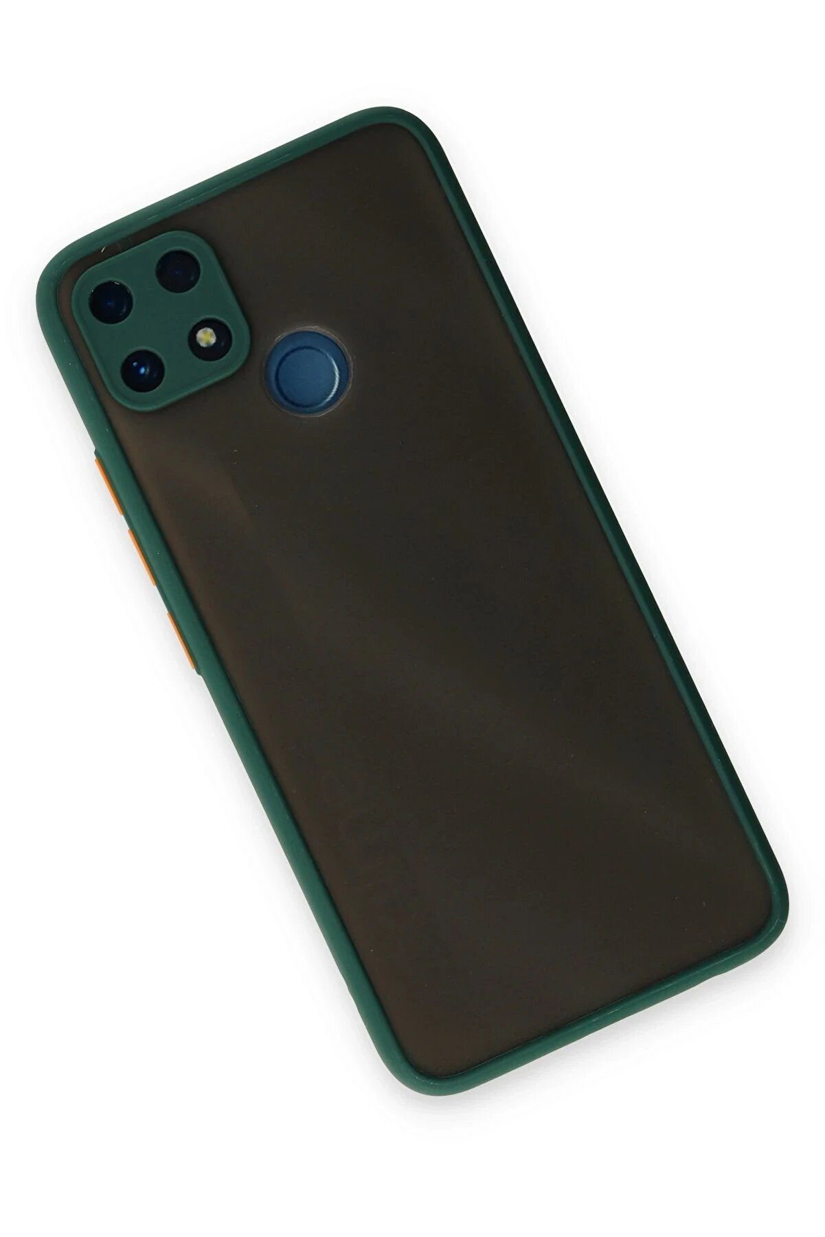 Realme C25 Kılıf Montreal Si̇li̇kon Kapak - Yeşi̇l - Dropx2652-3475