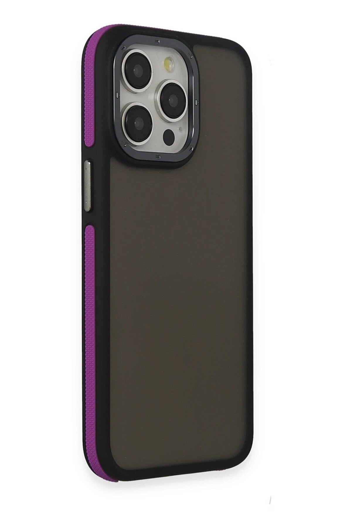 İphone 15 Pro Max Harvel Kapak - Deri̇n Mor - Dropx1939-8287