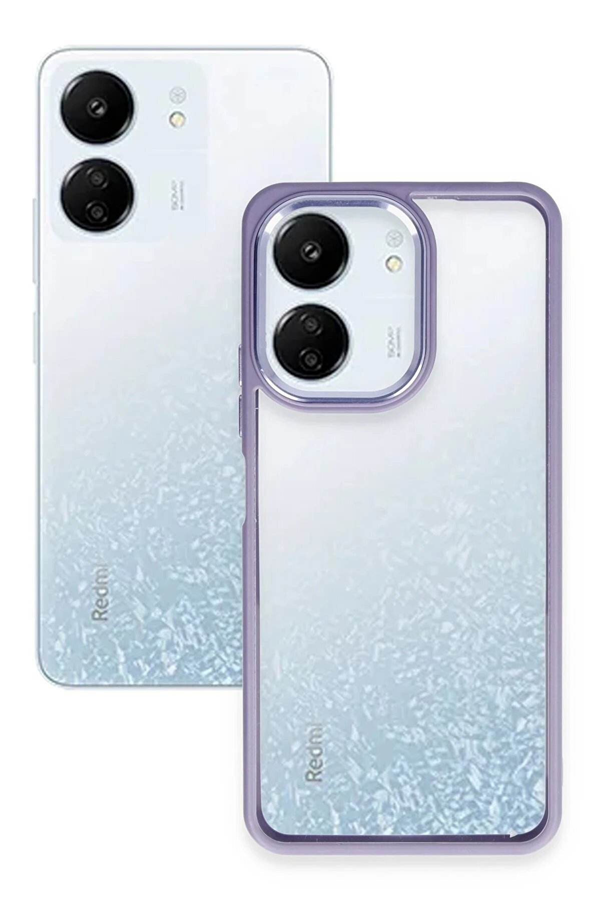 Xi̇aomi̇ Redmi̇ 13C Uyumlu Kılıf Power Si̇li̇kon - Laci̇vert - Dropx3827-8486