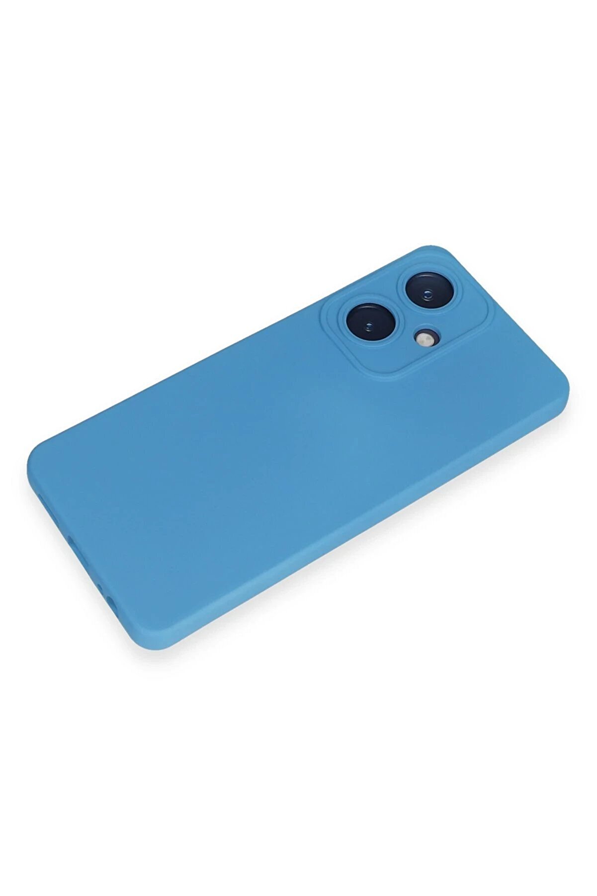 Vi̇vo Y27 Kılıf Nano İçi̇ Kadi̇fe Si̇li̇kon - Mavi̇ - Dropx6354-7406