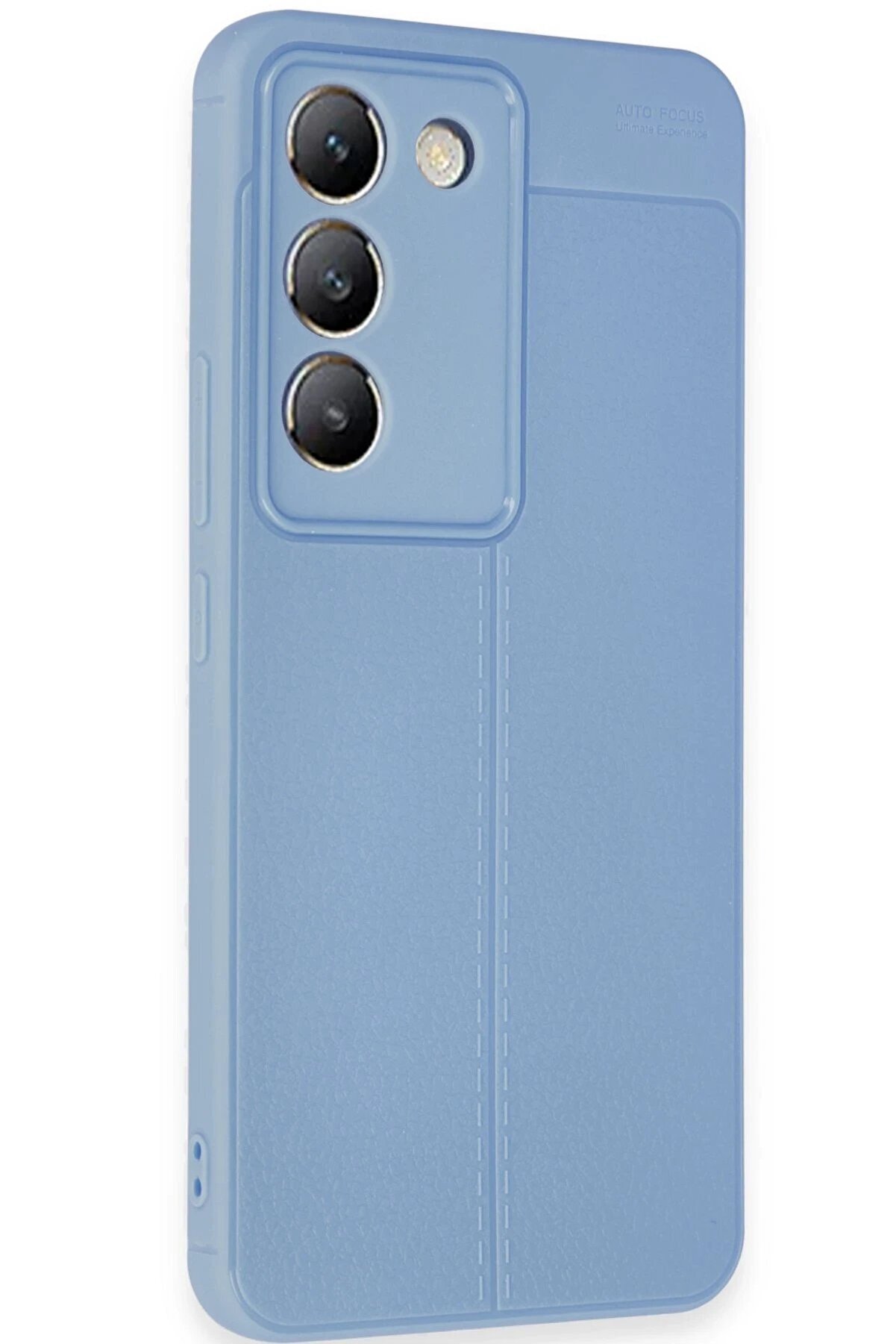 Vi̇vo V30 Li̇te 4G Kılıf Auto Focus Kapak - Mavi̇ - Dropx9910-5405