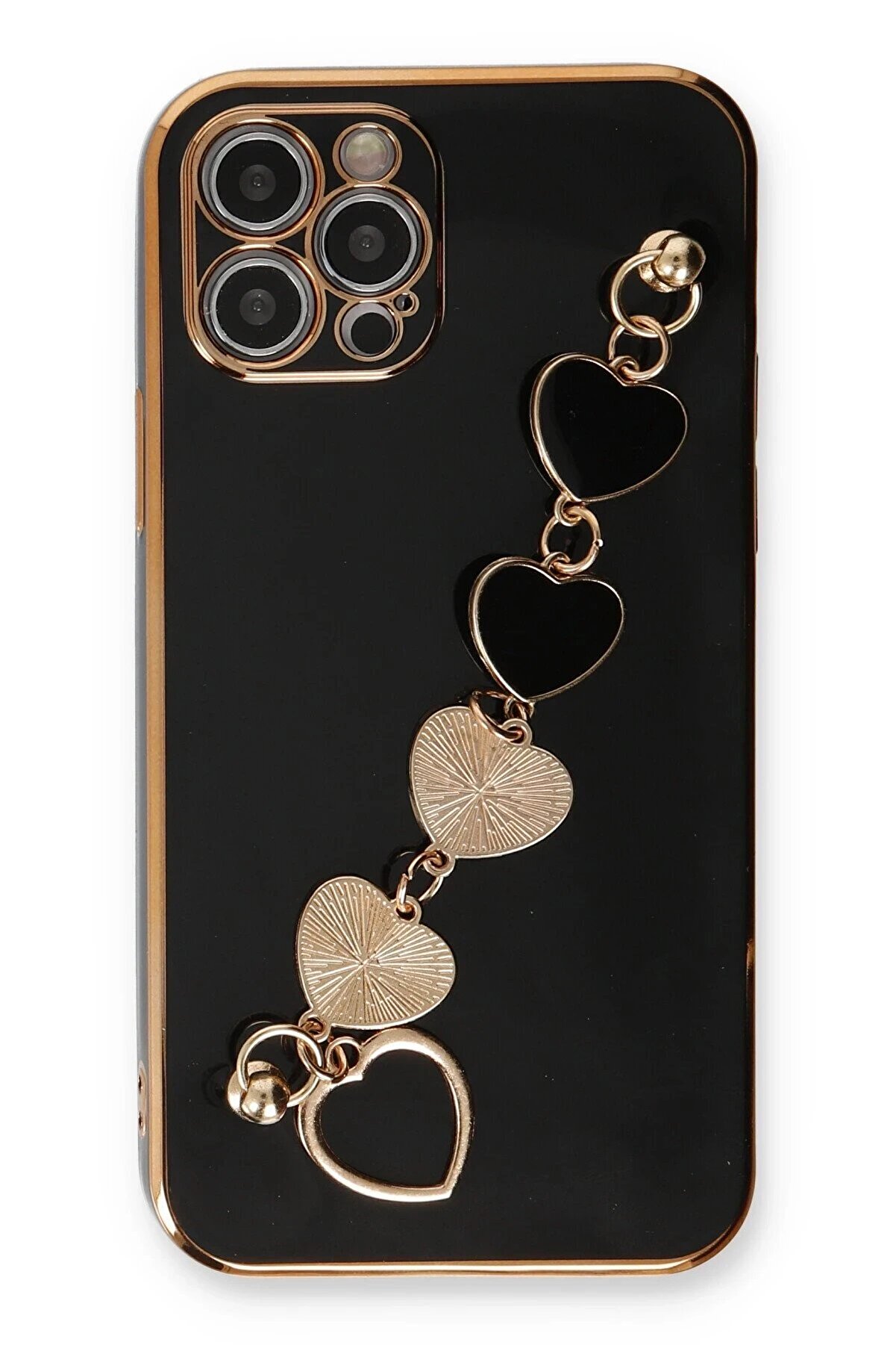 İphone 12 Pro Max Kılıf Esi̇la Si̇li̇kon - Si̇yah - Dropx4251-7637