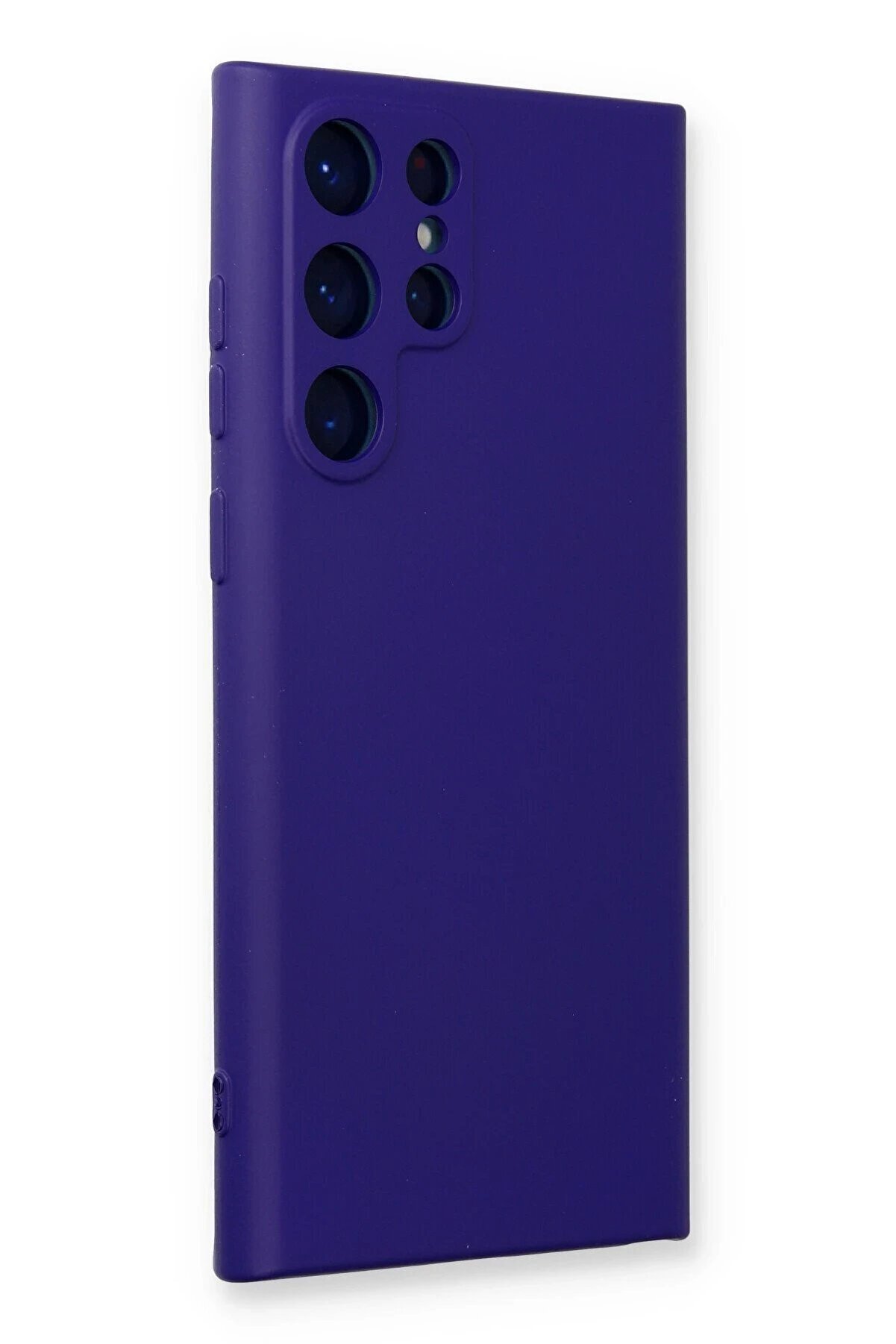 Samsung Galaxy S24 Ultra Kılıf Nano İçi̇ Kadi̇fe Si̇li̇kon - Mor - Dropx1098-8361