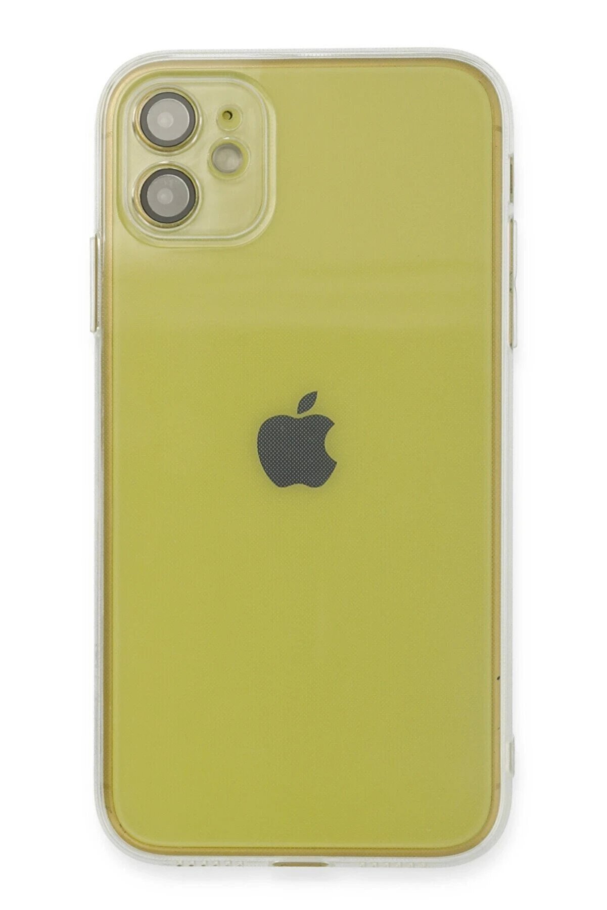 CepteToptan iPhone 11 Kılıf Fly Lens Silikon - Şeffaf - DROPX2737-5348