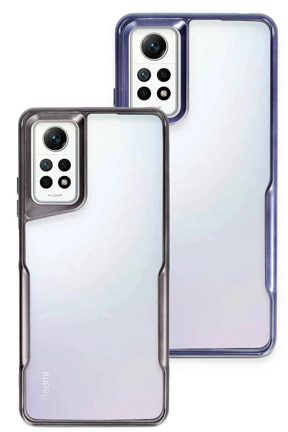 Xi̇aomi̇ Redmi̇ Note 12 Pro 4G Kılıf Boyi̇ Si̇li̇kon Kapak - Si̇yah - Dropx7355-7445