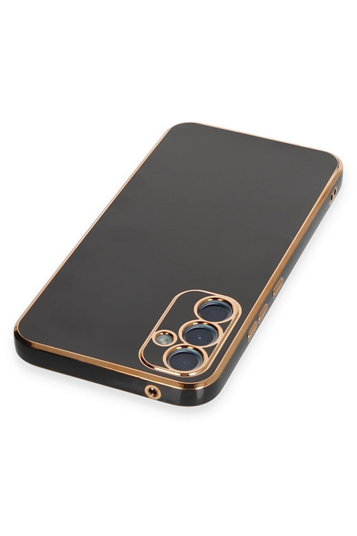 Samsung Galaxy A34 5G Kılıf Volet Si̇li̇kon - Si̇yah - Dropx5993-4104