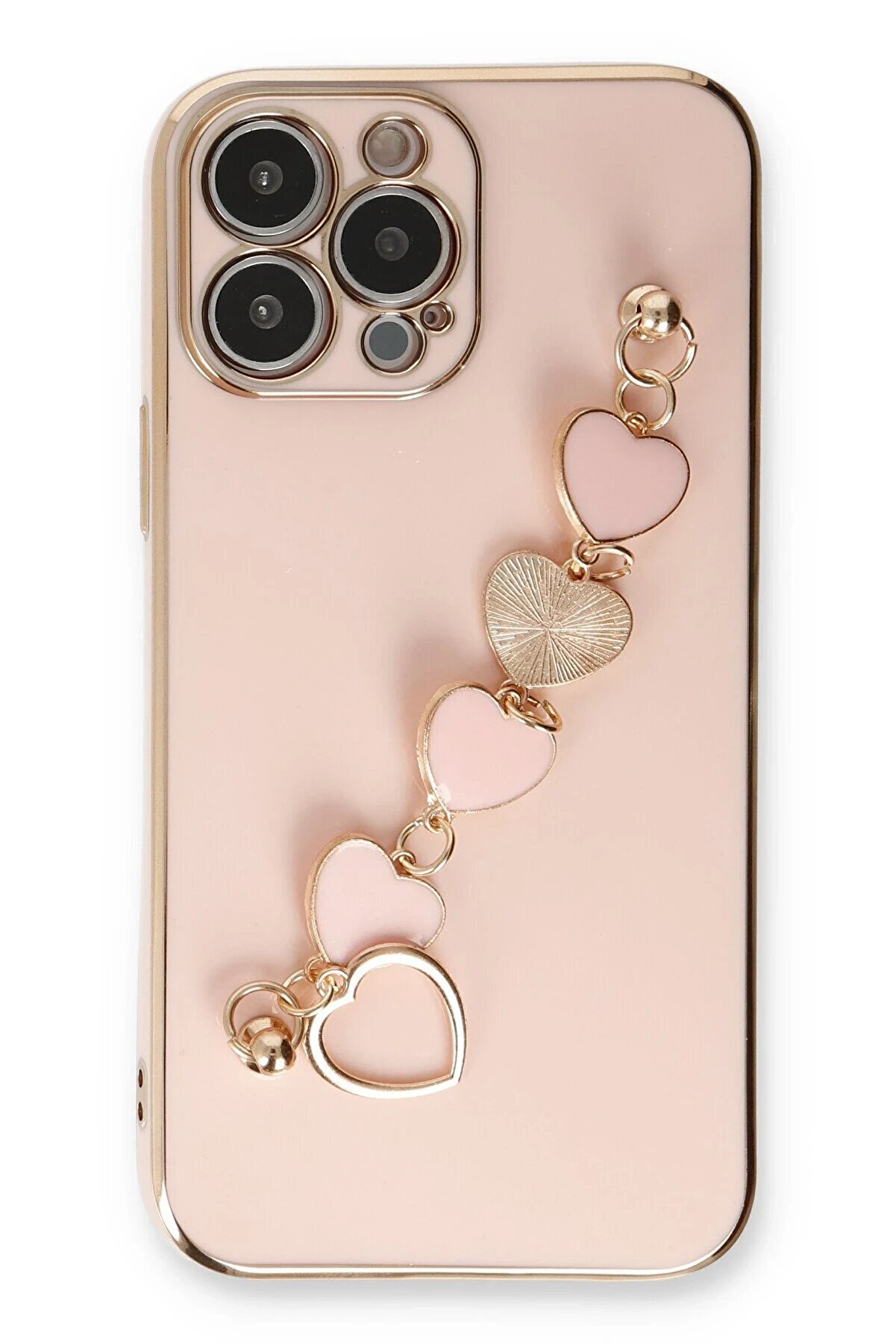 İphone 13 Pro Max Kılıf Esi̇la Si̇li̇kon - Pudra - Dropx9674-4401
