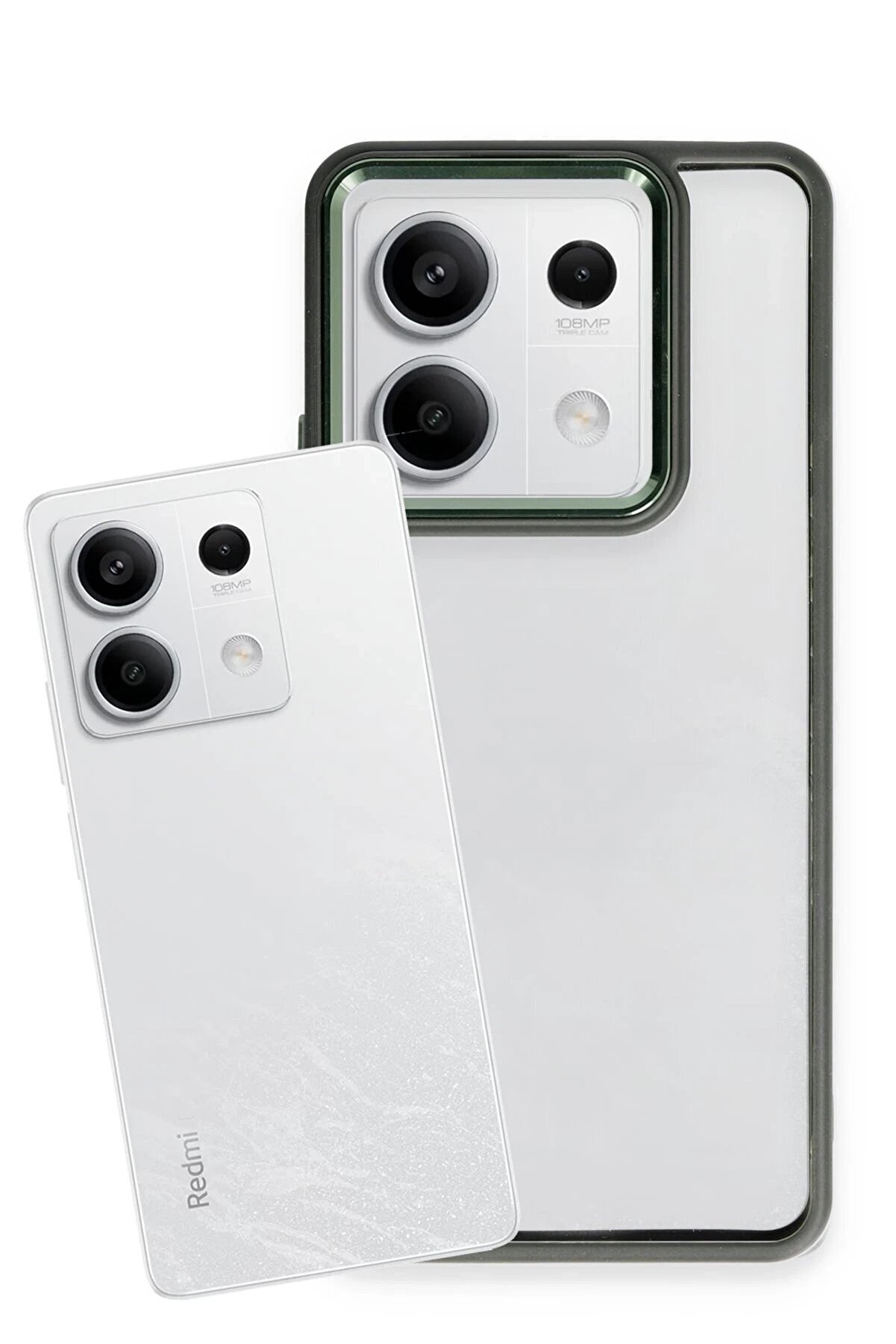 Xi̇aomi̇ Redmi̇ Note 13 Pro 4G Kılıf Power Si̇li̇kon - Koyu Yeşi̇l - Dropx9090-5015