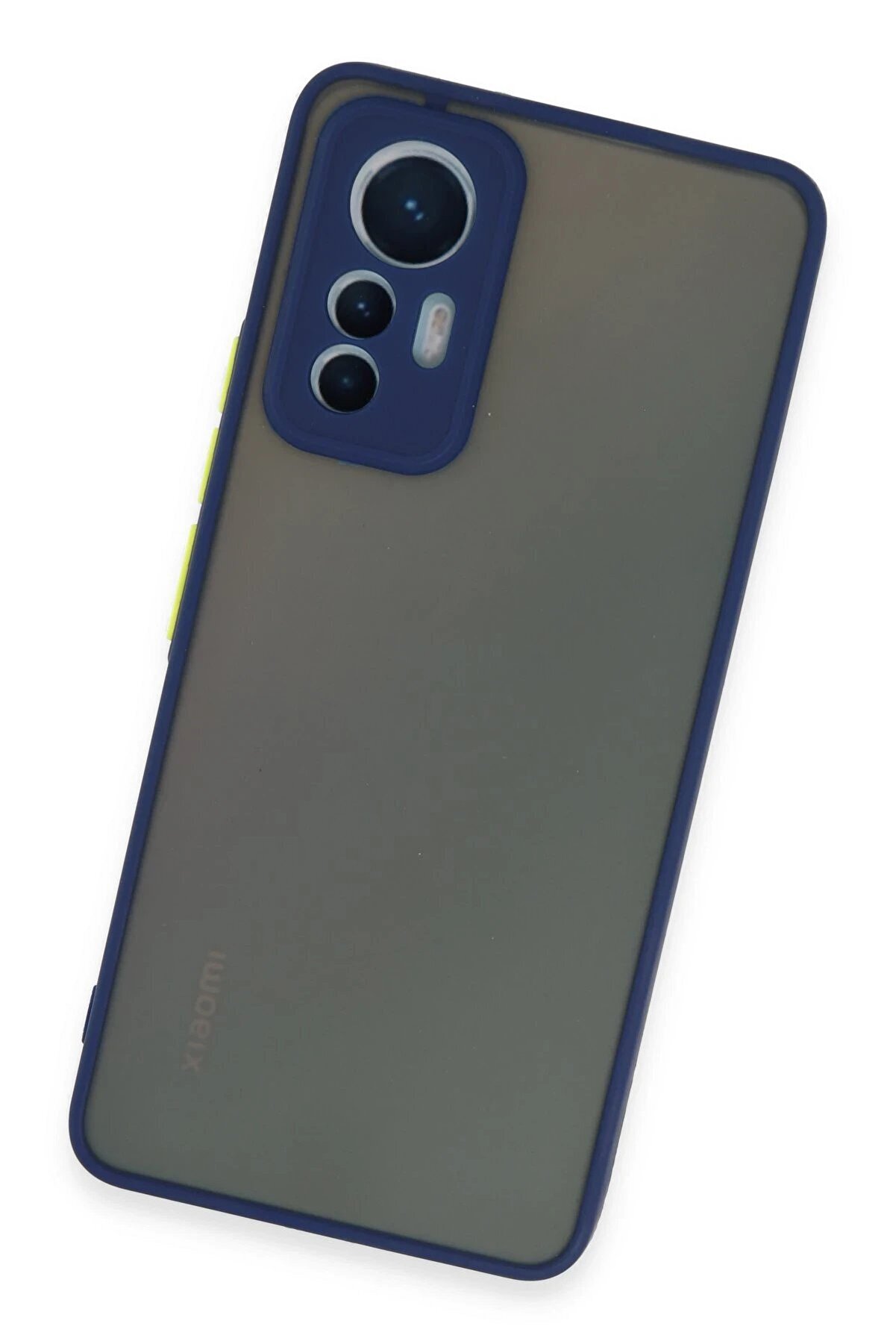 Xi̇aomi̇ Mi̇ 12 Li̇te Kılıf Montreal Si̇li̇kon Kapak - Laci̇vert - Dropx6569-3774