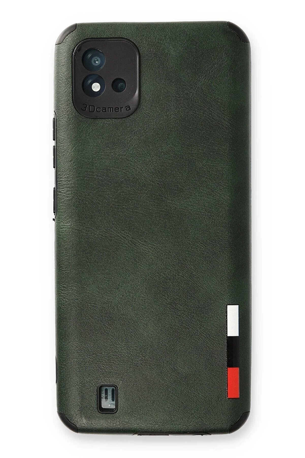 CepteToptan Realme C11 2021 Kılıf Loop Deri Silikon - Yeşil - DROPX5790-8917