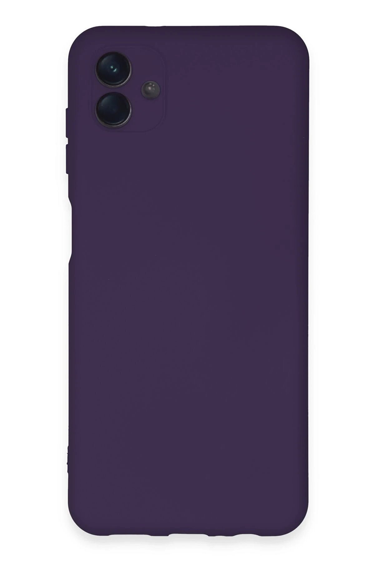 CepteToptan Samsung Galaxy A04E Kılıf Nano içi Kadife Silikon - Mor - DROPX9218-6628