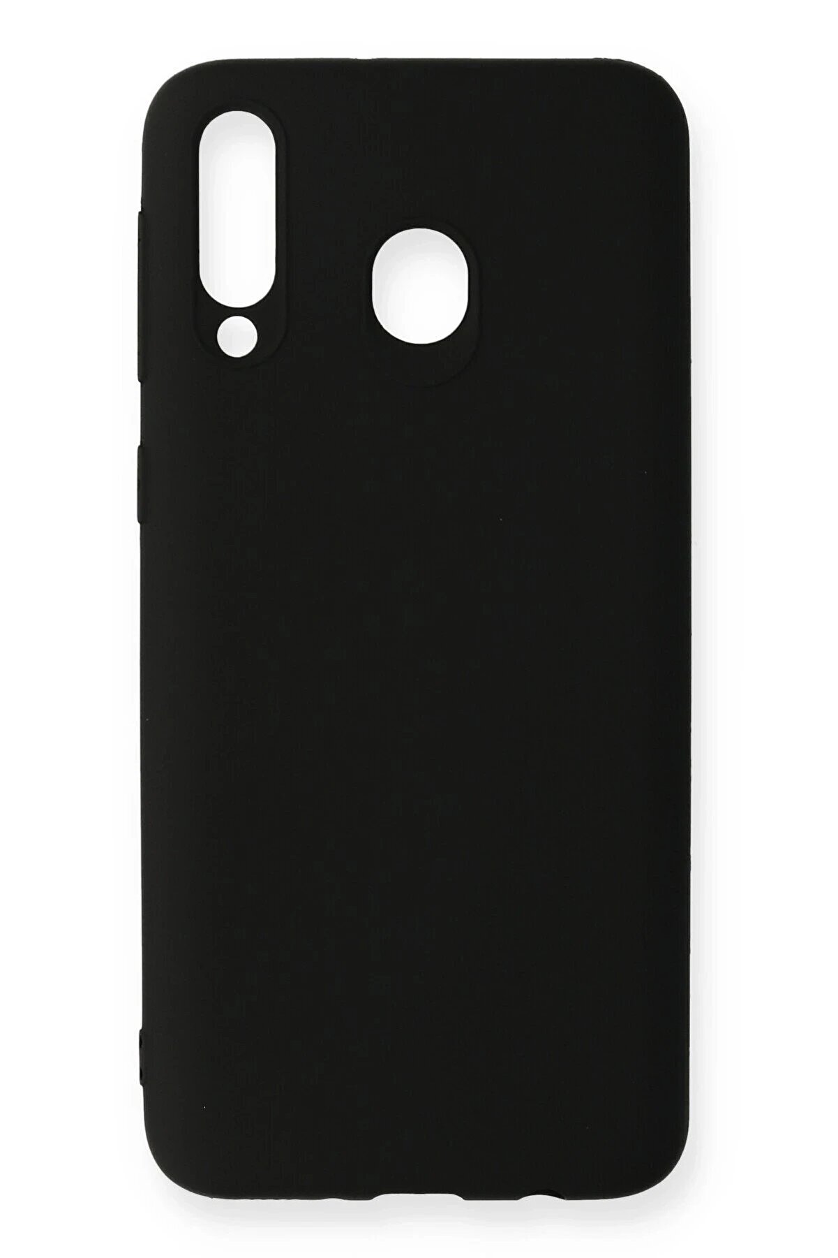 CepteToptan Samsung Galaxy M30 Kılıf First Silikon - Siyah - DROPX3384-8659