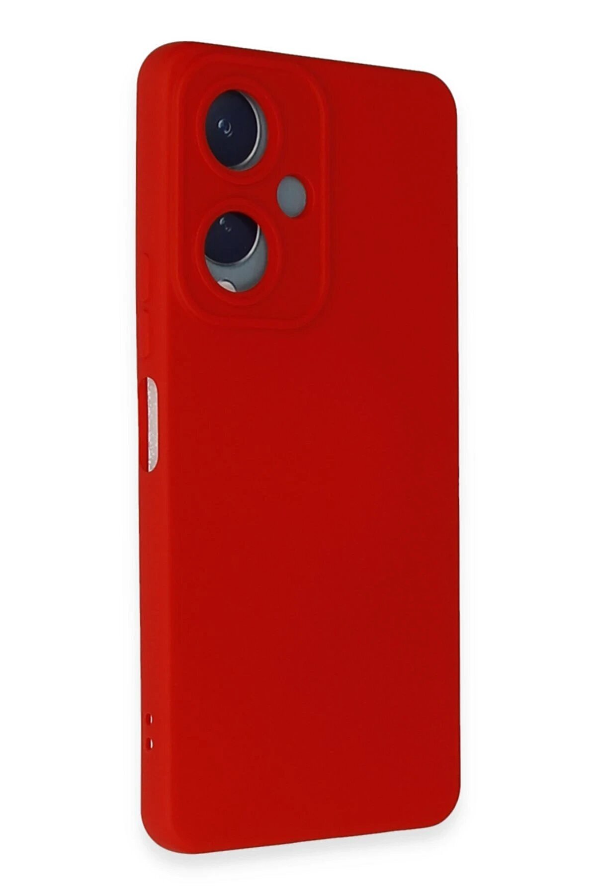 Vi̇vo Y17S Kılıf Nano İçi̇ Kadi̇fe Si̇li̇kon - Kırmızı - Dropx1566-7848