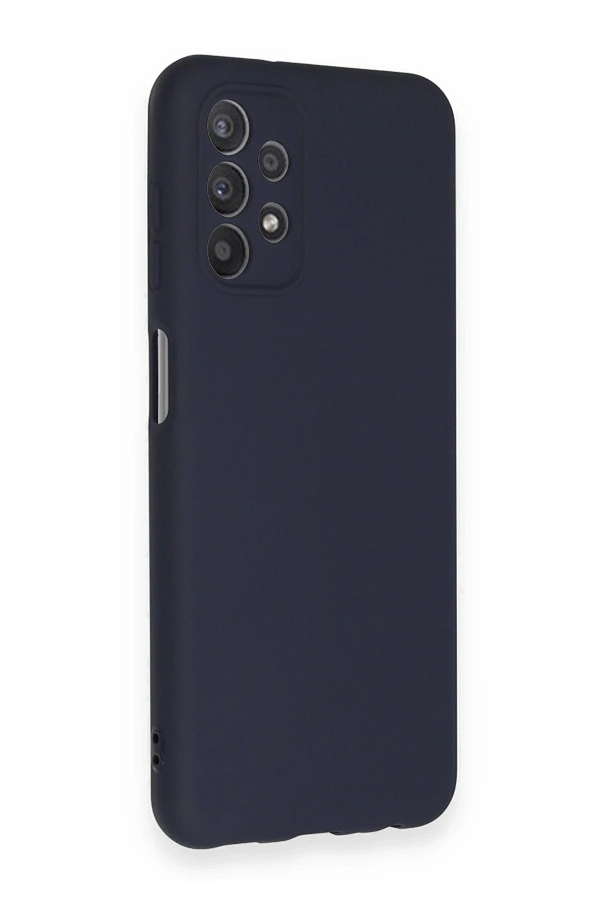 Samsung Galaxy A13 4G Kılıf Fi̇rst Si̇li̇kon - Laci̇vert - Dropx8050-7625