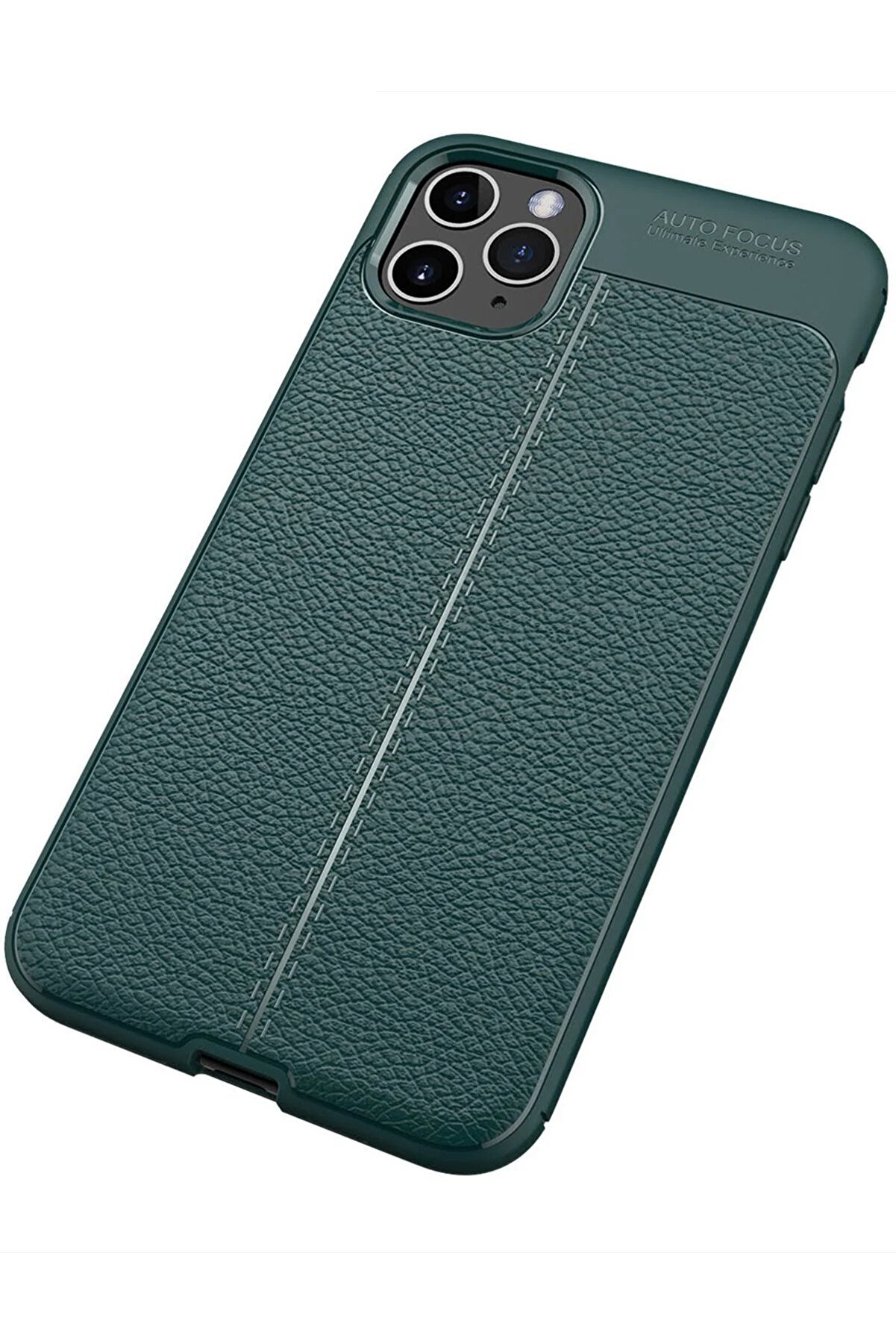 İphone 11 Pro Max Kılıf Auto Focus Kapak - Yeşi̇l - Dropx3546-6170