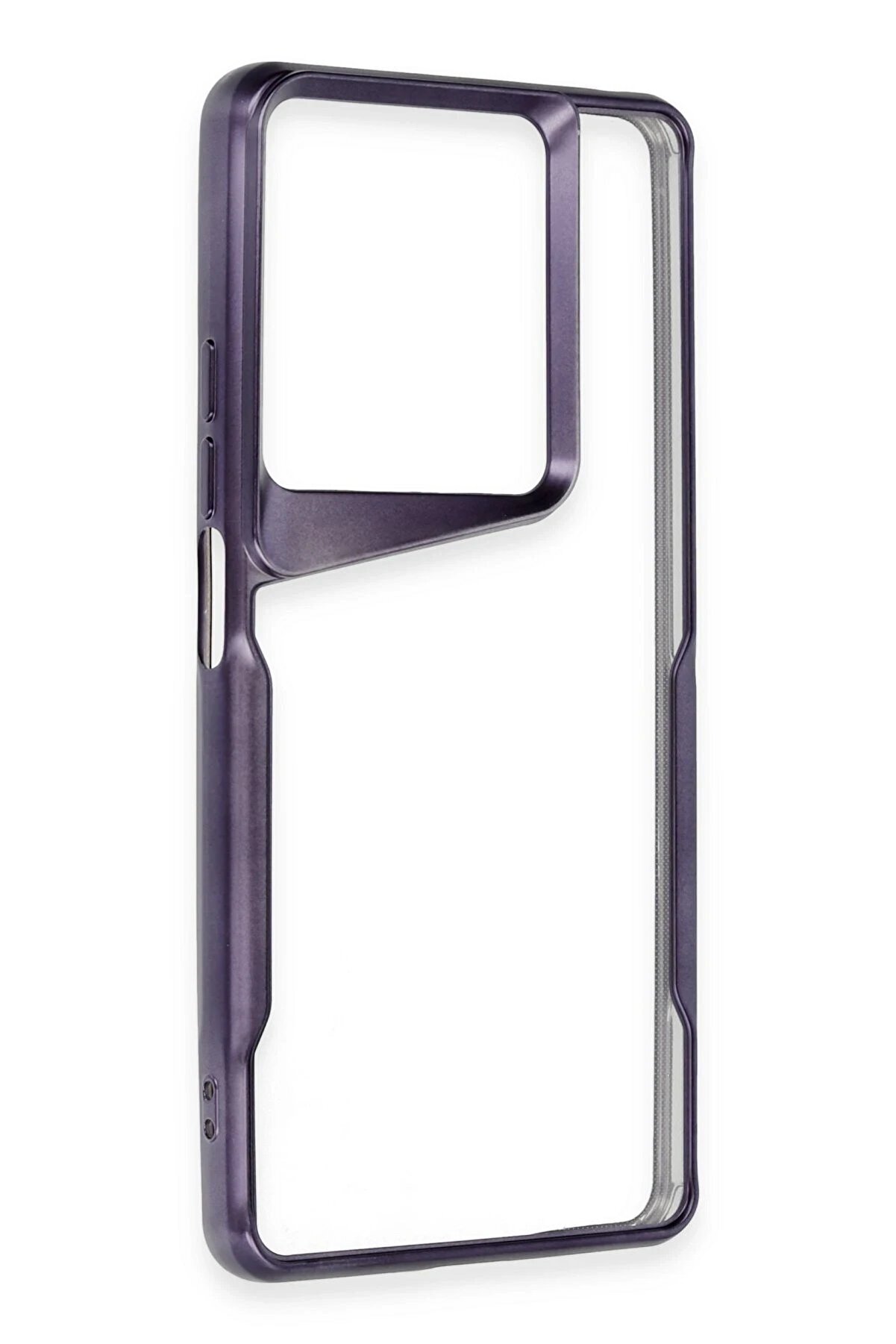 Xi̇aomi̇ Redmi̇ Note 13 Pro 4G Kılıf Boyi̇ Si̇li̇kon Kapak - Deri̇n Mor - Dropx1952-7076