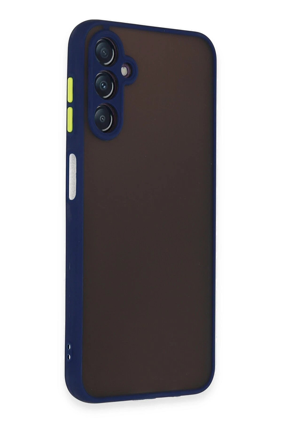 Samsung Galaxy A14 4G Kılıf Montreal Si̇li̇kon Kapak - Laci̇vert - Dropx3753-5987