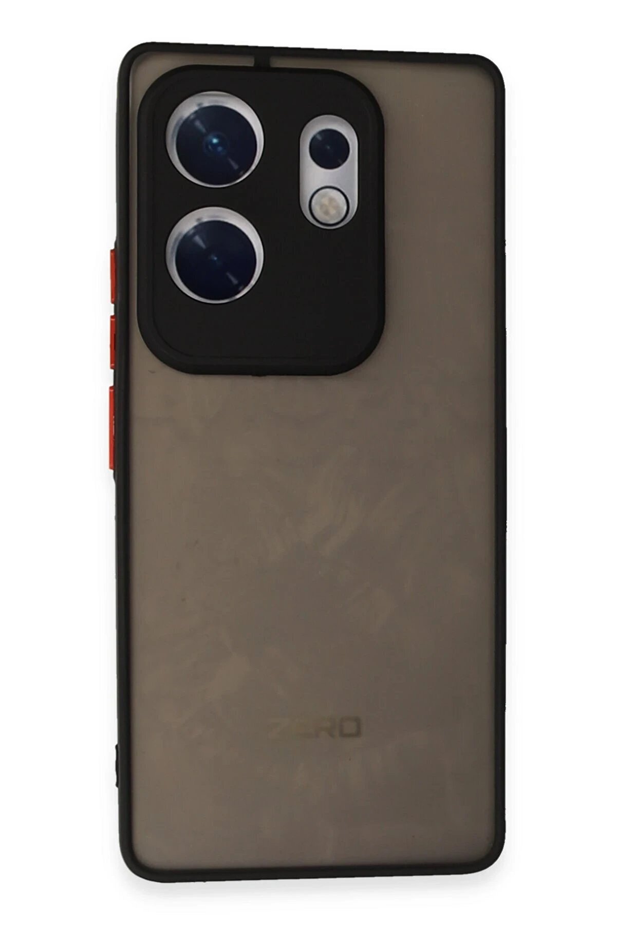 CepteToptan İnfinix Zero 30 4G Kılıf Montreal Silikon Kapak - Siyah - DROPX8781-5673