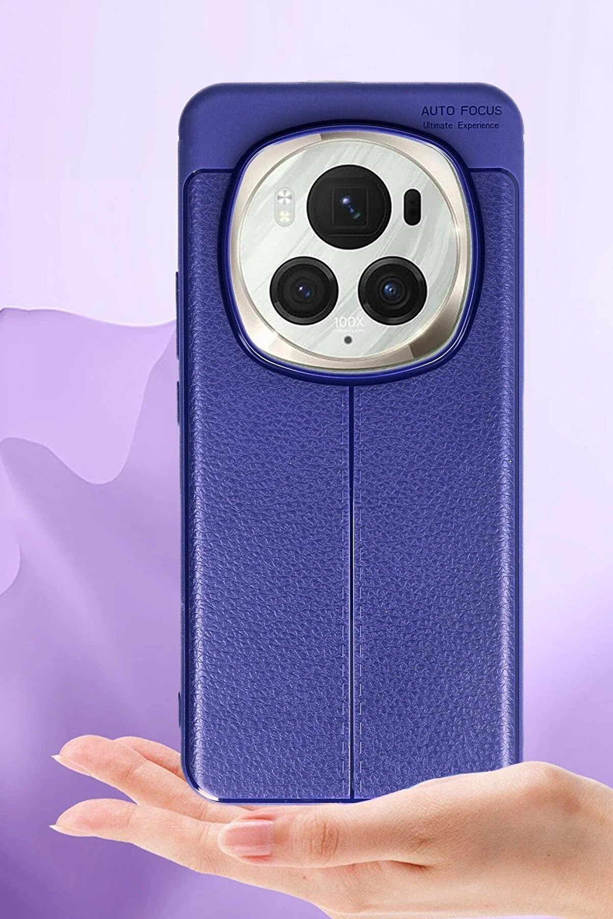 Huawei̇ Honor Magi̇c 6 Pro Kılıf Auto Focus Kapak - Si̇yah - Dropx9742-5994