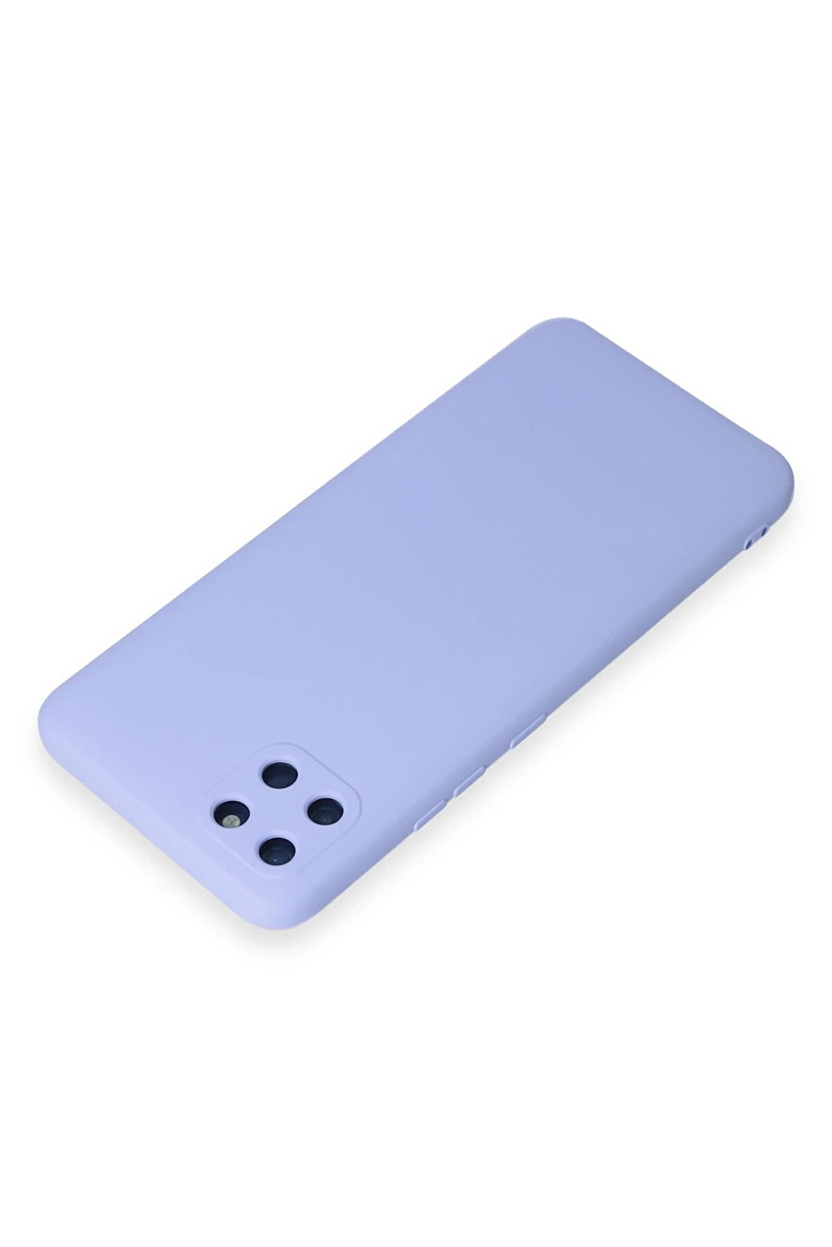 Realme C11 Kılıf Nano İçi̇ Kadi̇fe Si̇li̇kon - Li̇la - Dropx5773-5169