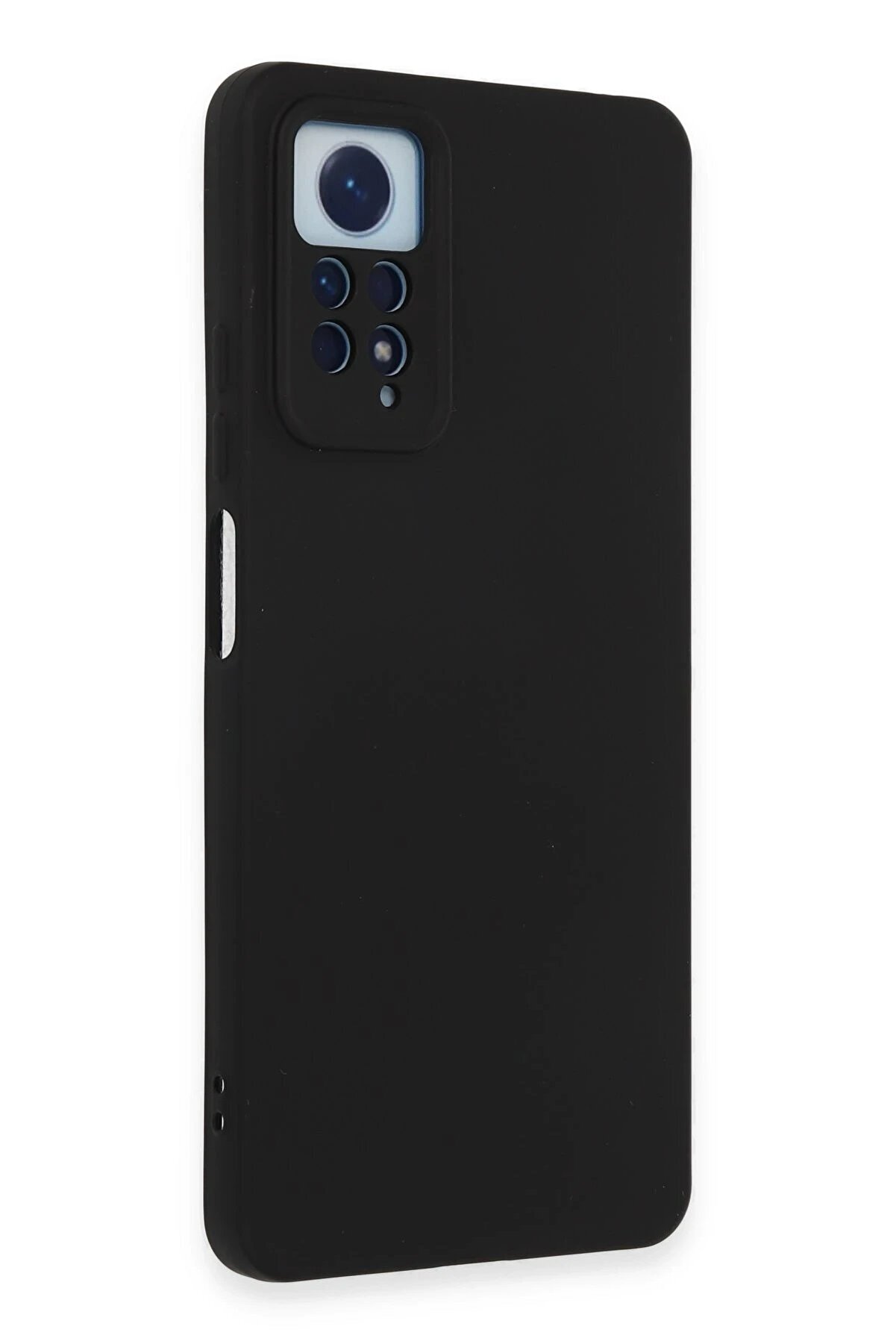 Xi̇aomi̇ Redmi̇ Note 12 Pro 4G Kılıf Nano İçi̇ Kadi̇fe Si̇li̇kon - Si̇yah - Dropx3757-3636