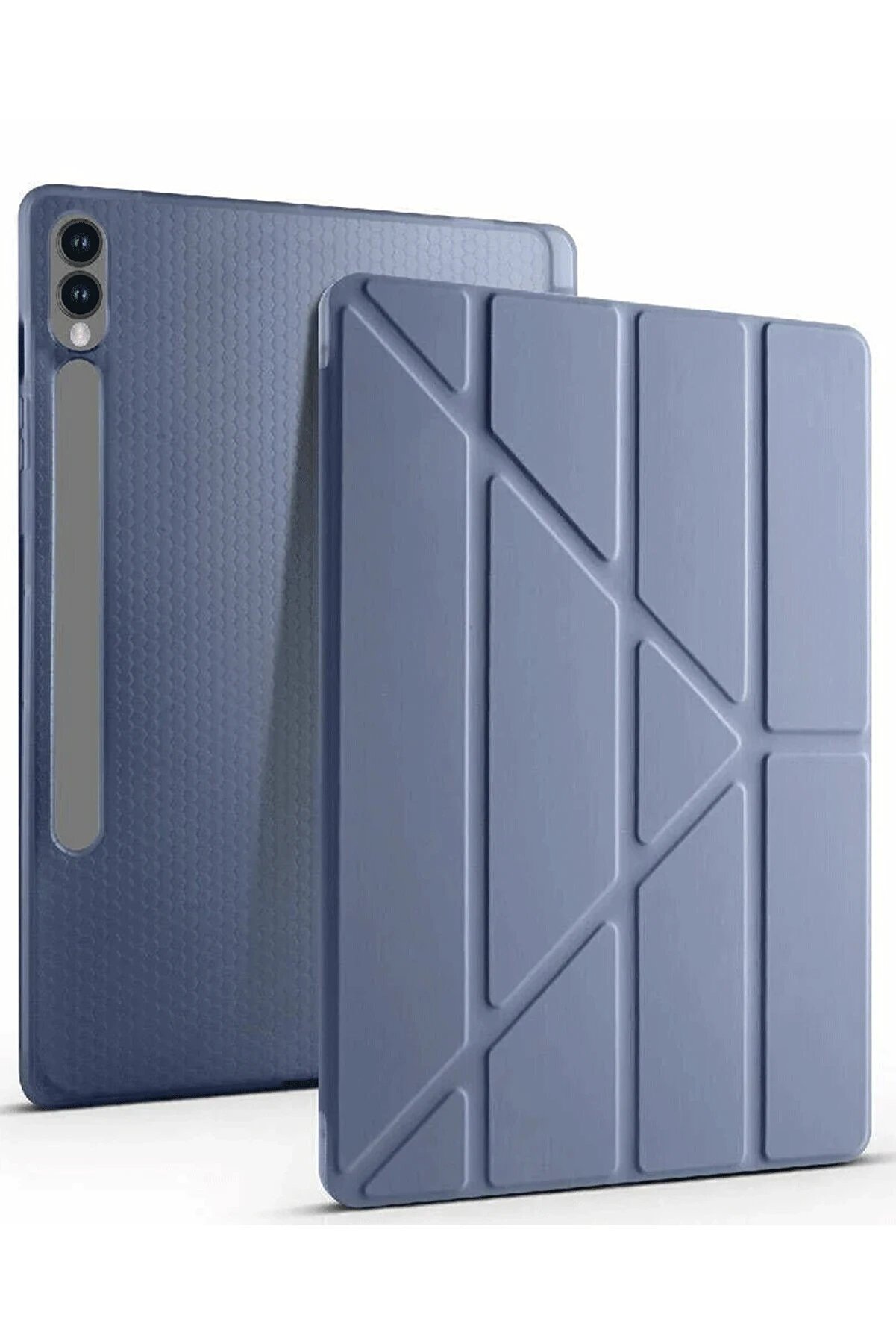 CepteToptan Galaxy X610 Tab S9 FE Plus 12.4 uyumlu Kılıf Kalemlikli Mars Tablet Kılıfı - DROPX3894-1742