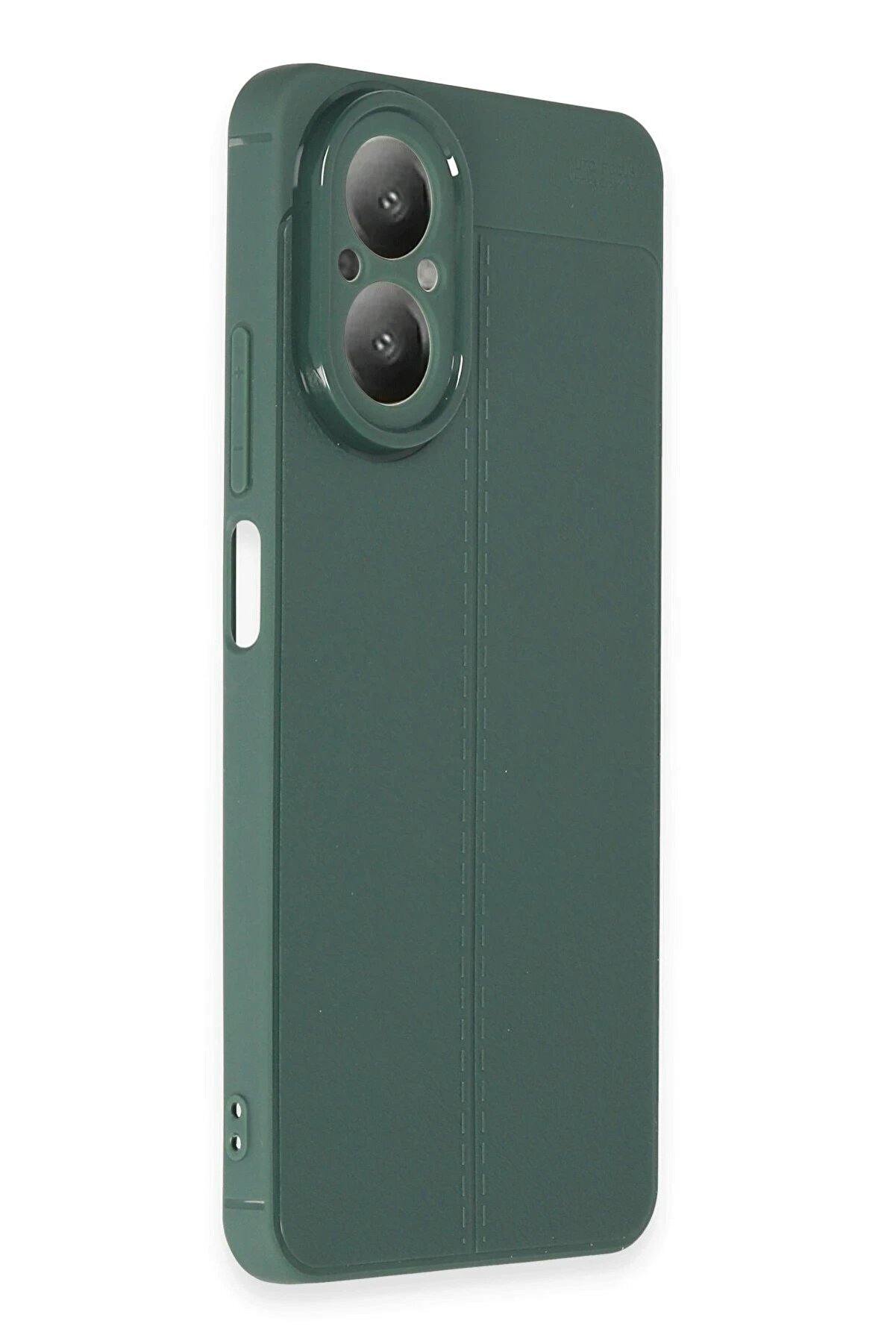 Realme 12 Li̇te Kılıf Auto Focus Kapak - Koyu Yeşi̇l - Dropx3371-3083