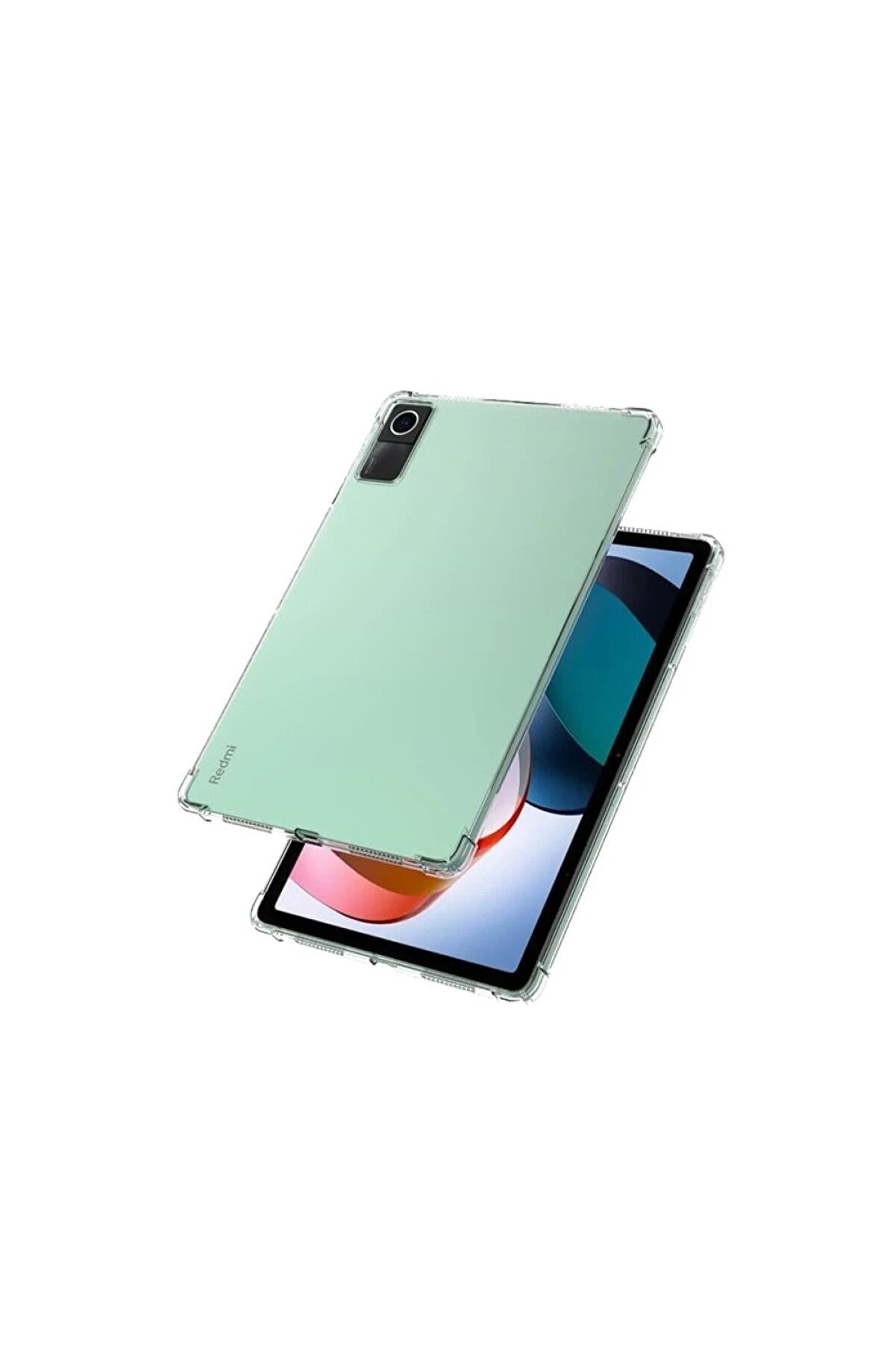 Xi̇aomi̇ Redmi̇ Pad Se 4G Kılıf Anti̇ Şeffaf Tablet Si̇li̇kon - Şeffaf - Dropx4378-8384