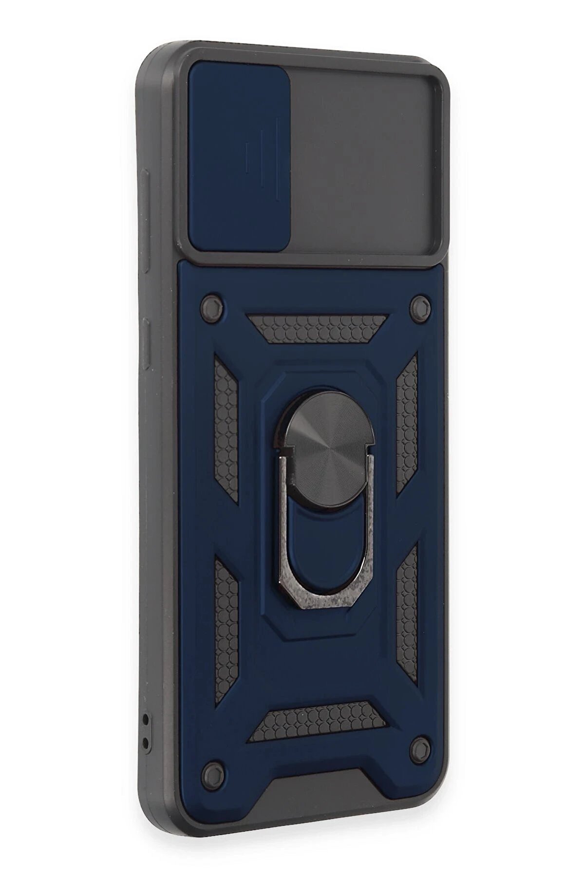 Samsung Galaxy A04E Kılıf Pars Lens Y&uuml;z&uuml;kl&uuml; Si̇li̇kon - Laci̇vert - Dropx5944-9797