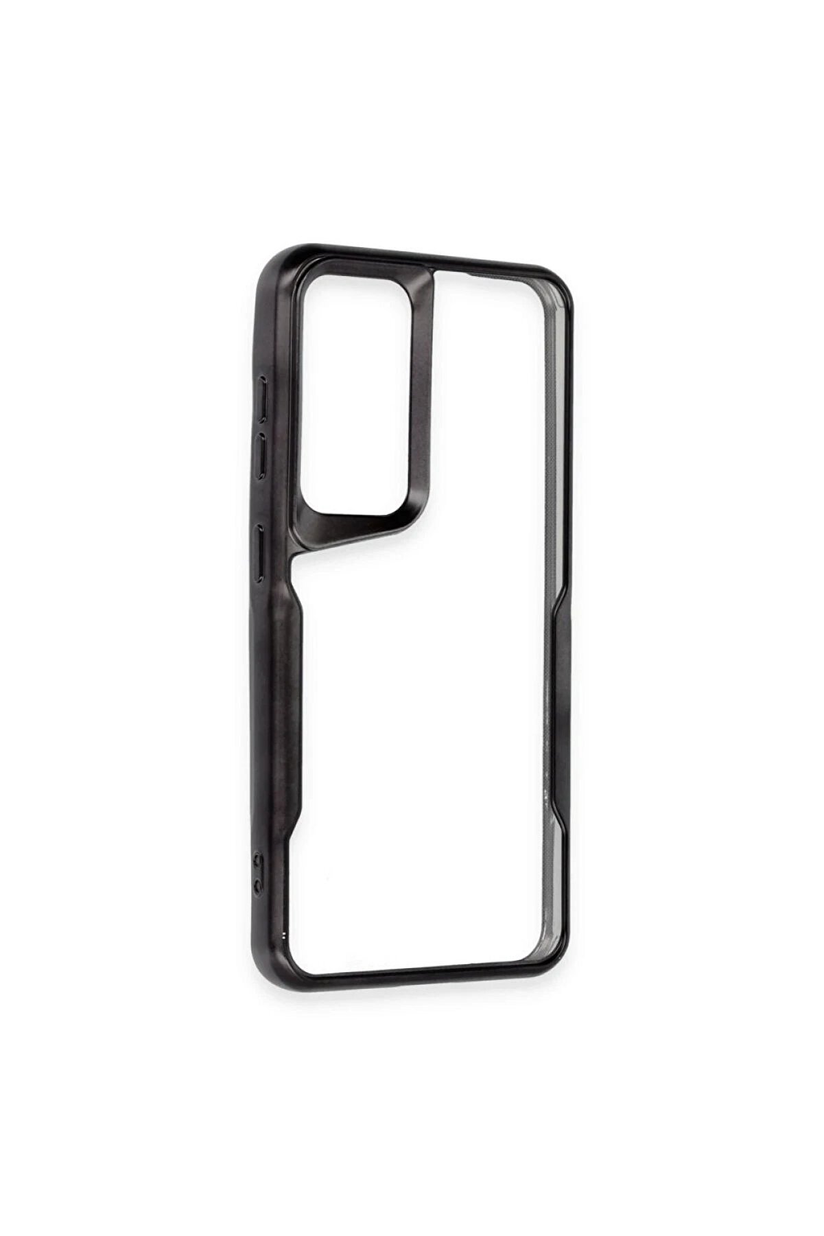 Samsung Galaxy A05S Kılıf Boyi̇ Si̇li̇kon Kapak - Si̇yah - Dropx8941-4995