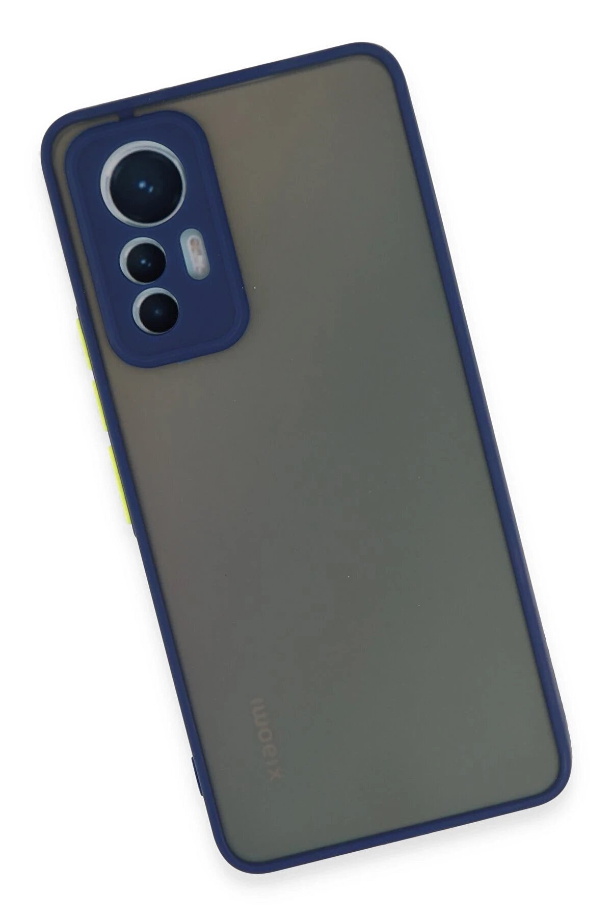 Xi̇aomi̇ Mi̇ 12 Li̇te Kılıf Montreal Si̇li̇kon Kapak - Laci̇vert - Dropx6569-3774