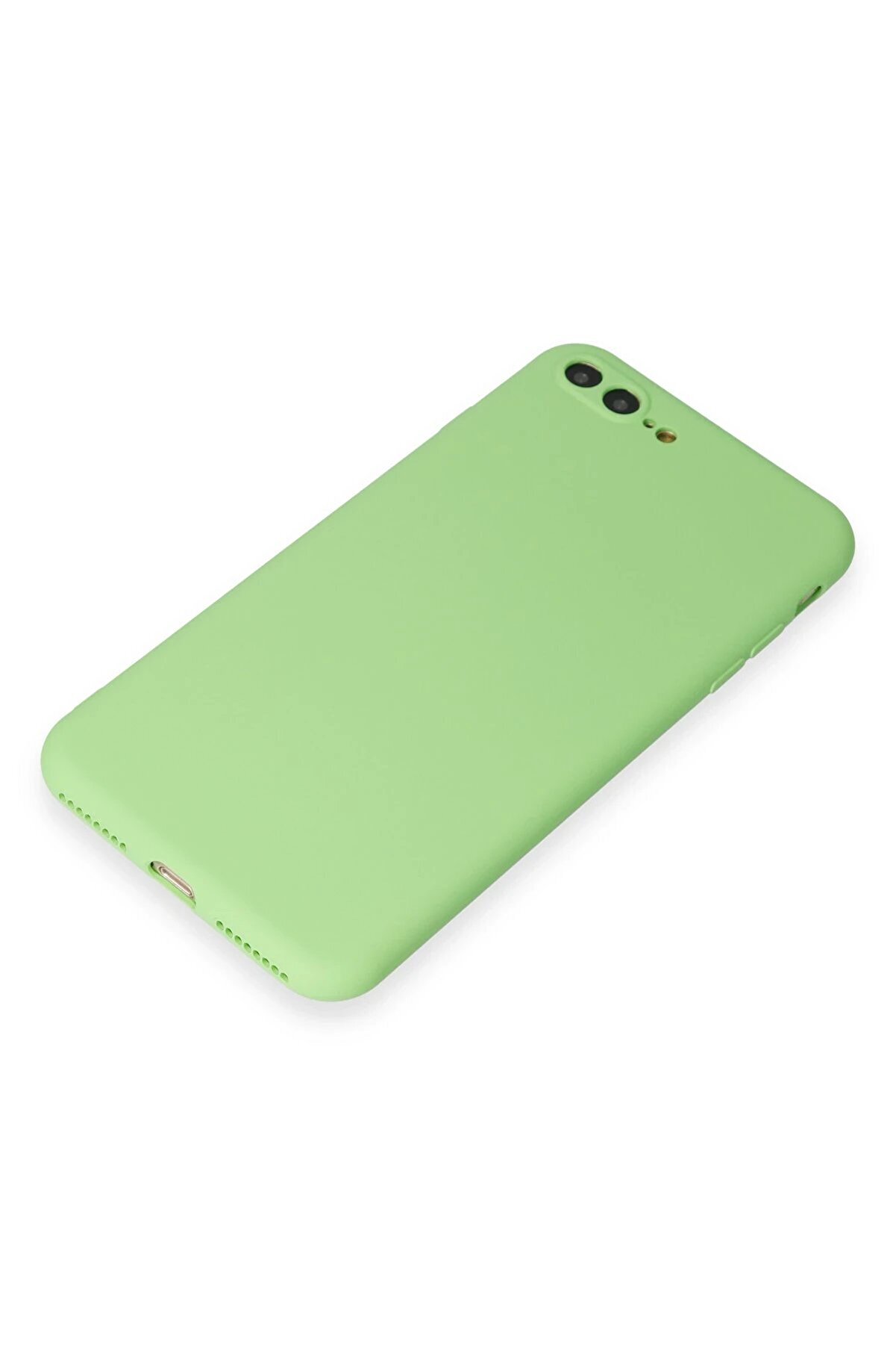 İphone 7 Plus Kılıf Fi̇rst Si̇li̇kon - Açık Yeşi̇l - Dropx7122-2496