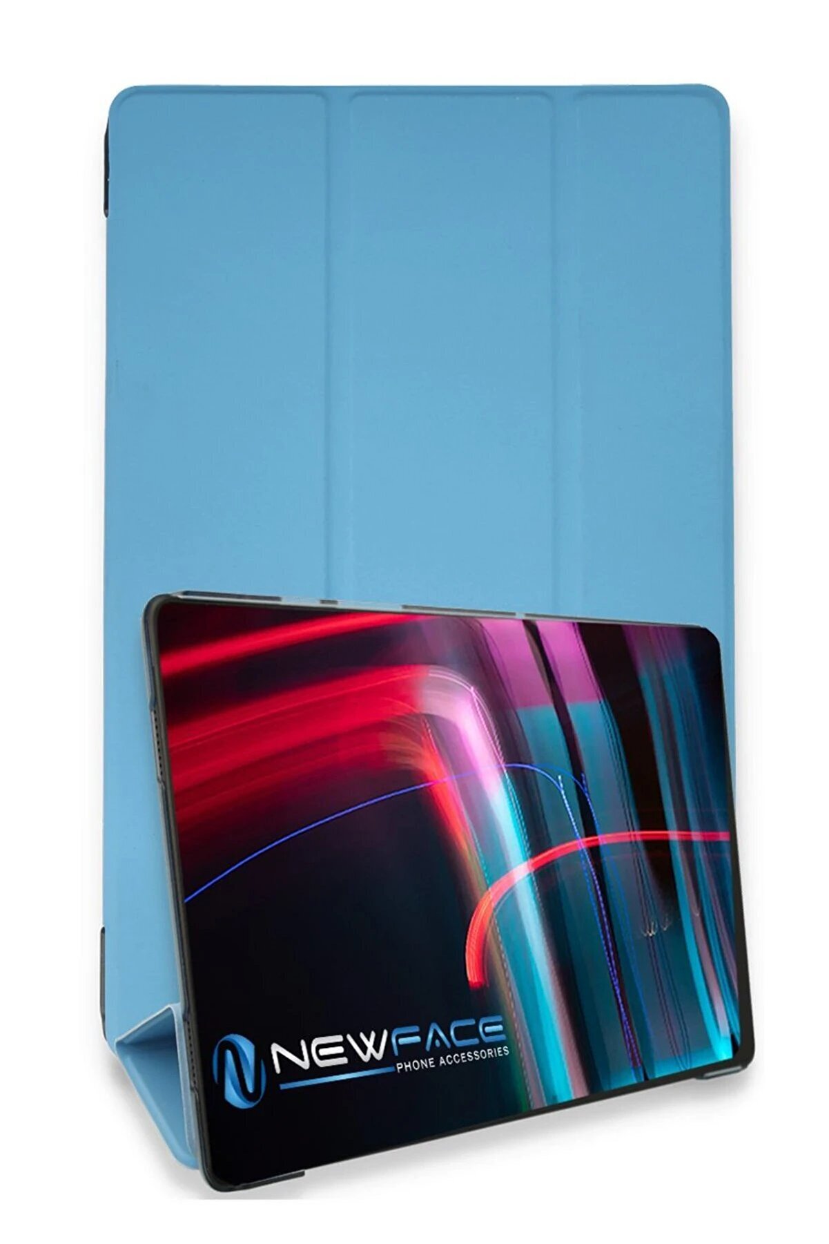 CepteToptan iPad Mini 3 Kılıf Tablet Smart Kılıf - Mavi - DROPX4793-4866