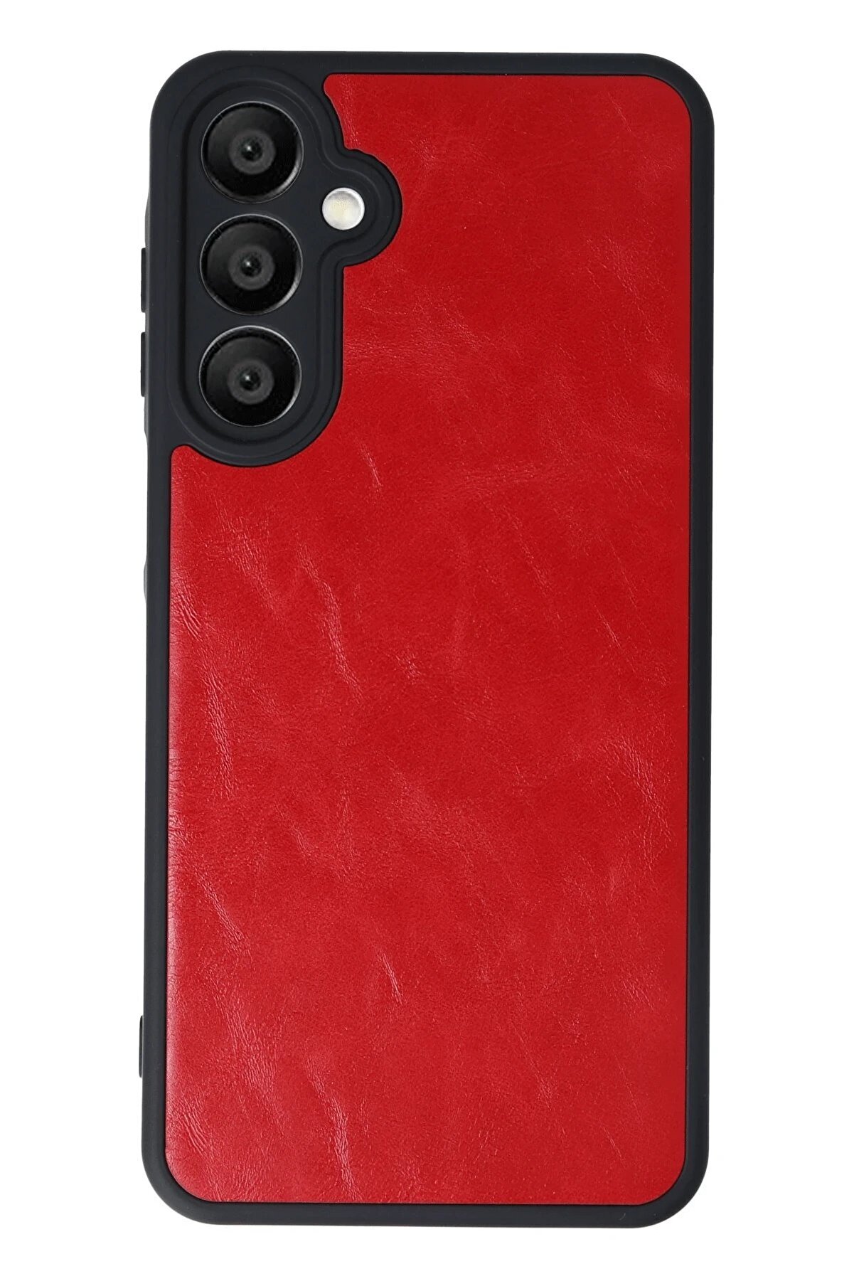 Samsung Galaxy A16 5G Kılıf Aras Deri̇ Kapak - Kırmızı - Dropx9550-9128