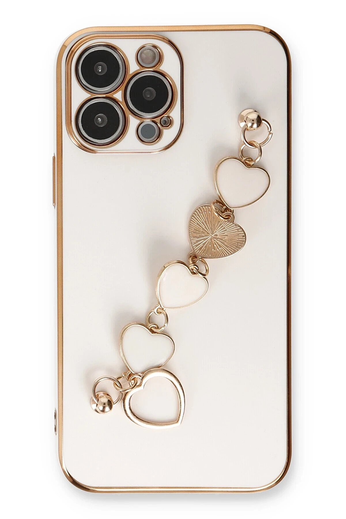 İphone 13 Pro Max Kılıf Esi̇la Si̇li̇kon - Beyaz - Dropx4739-3780