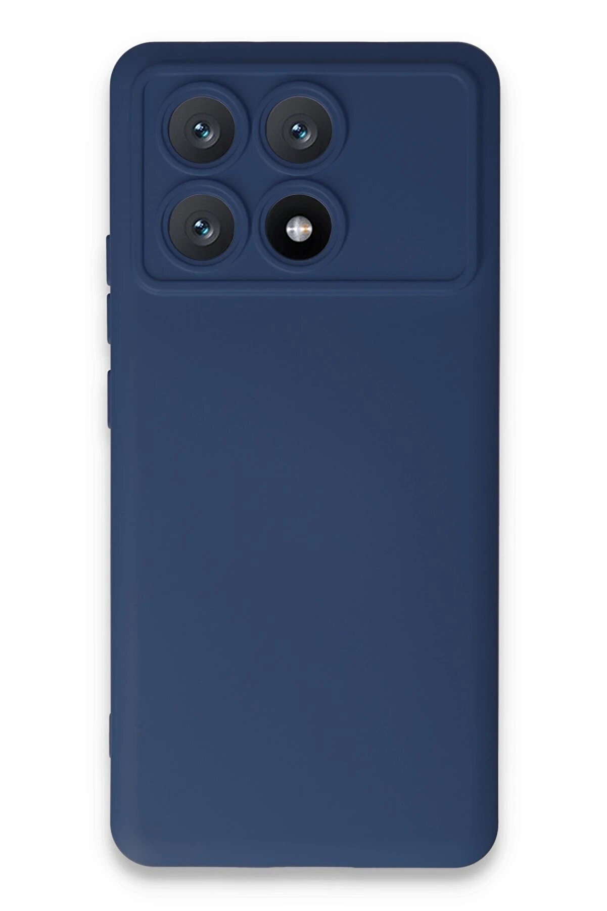 CepteToptan Xiaomi Poco X6 Pro Kılıf Nano içi Kadife Silikon - Lacivert - DROPX3523-7385