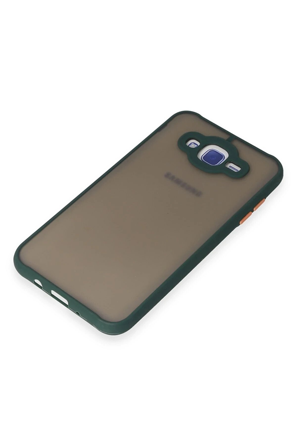 Samsung Galaxy J7 Kılıf Montreal Si̇li̇kon Kapak - Yeşi̇l - Dropx7106-3334