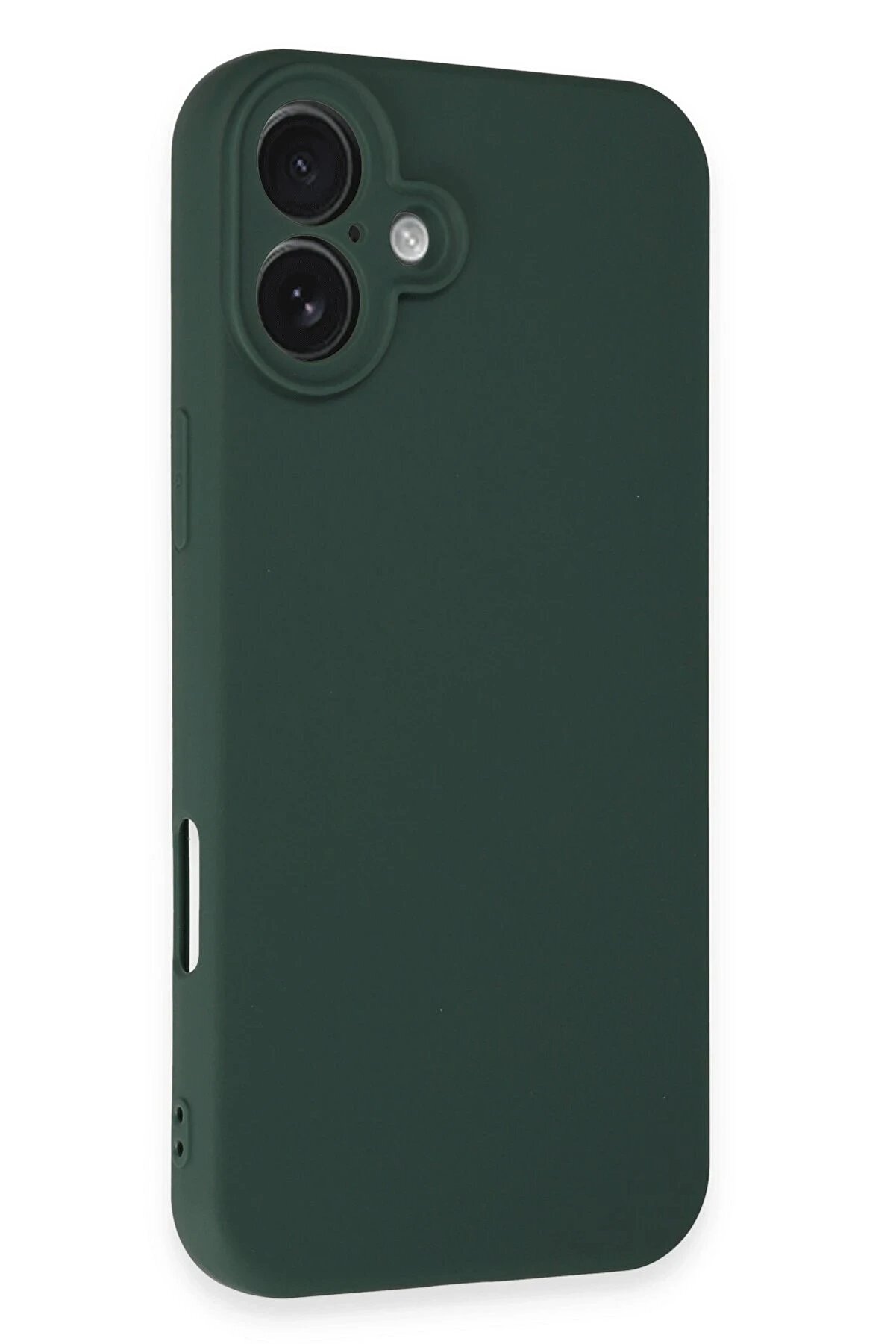 İphone 16 Plus Kılıf Fi̇rst Si̇li̇kon - Koyu Yeşi̇l - Dropx5138-3606