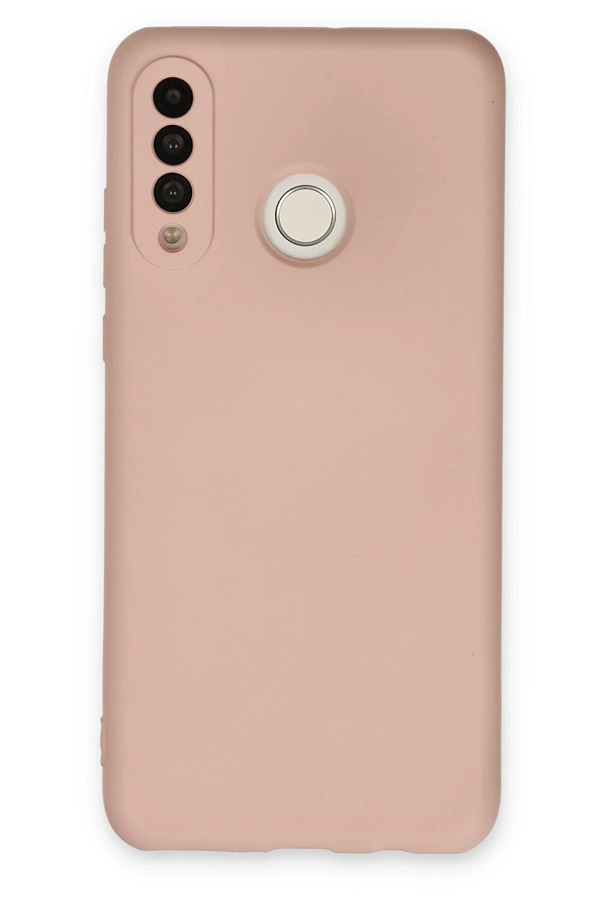 CepteToptan Huawei P30 Lite Kılıf Nano içi Kadife Silikon - Pudra - DROPX3226-5202