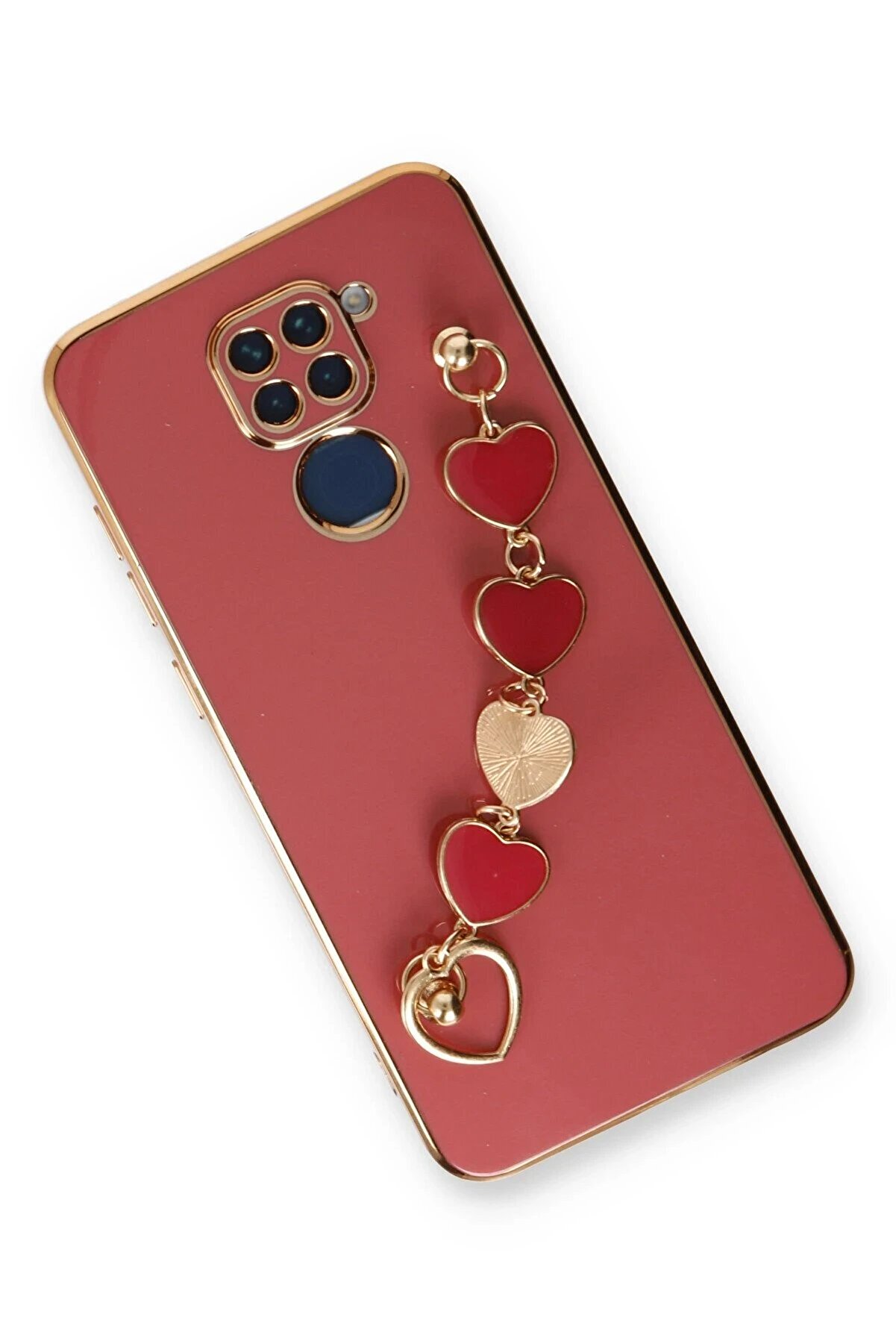 Xi̇aomi̇ Redmi̇ Note 9 Kılıf Esi̇la Si̇li̇kon - Kırmızı - Dropx1905-8113