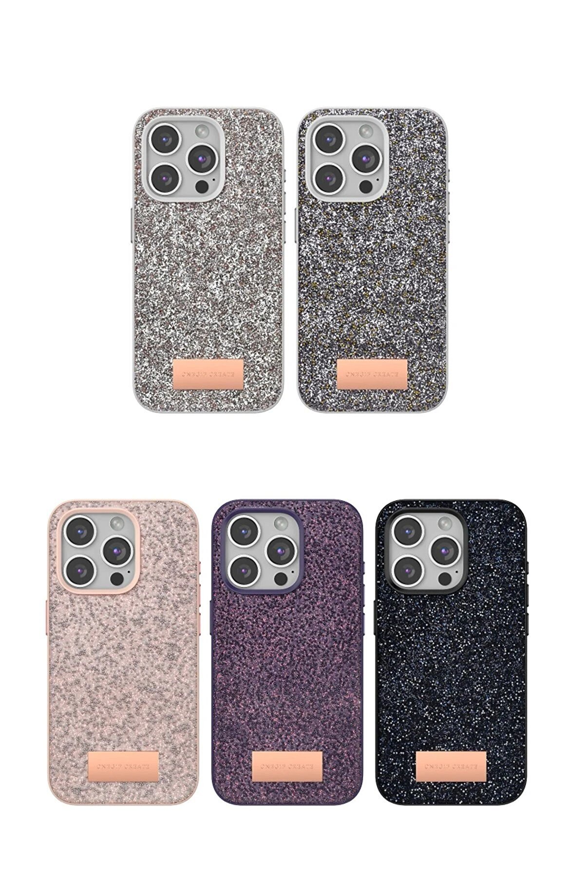 İphone 15 Pro Max Bri̇ght Si̇mli̇ Kapak - Pembe - Dropx1065-9261