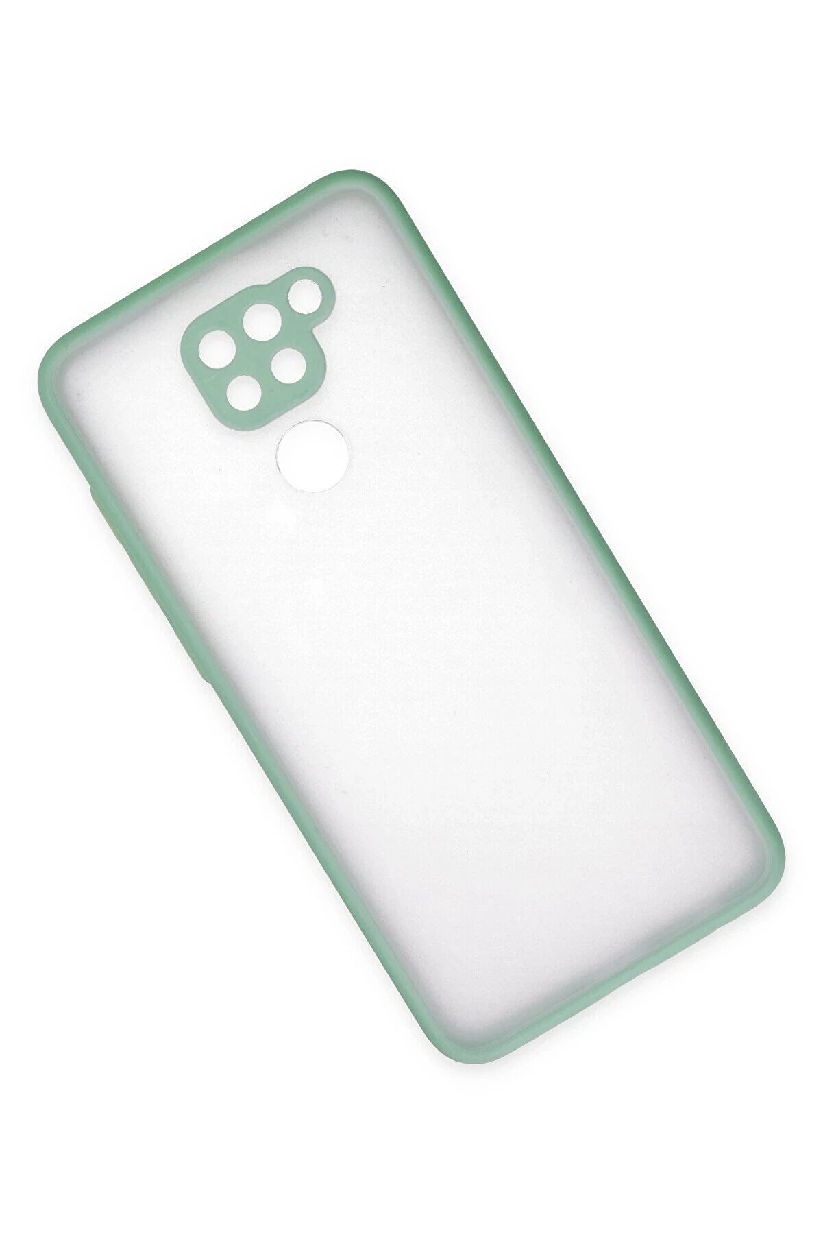 Xi̇aomi̇ Redmi̇ Note 9 Kılıf Montreal Si̇li̇kon Kapak - Turkuaz - Dropx1547-7184