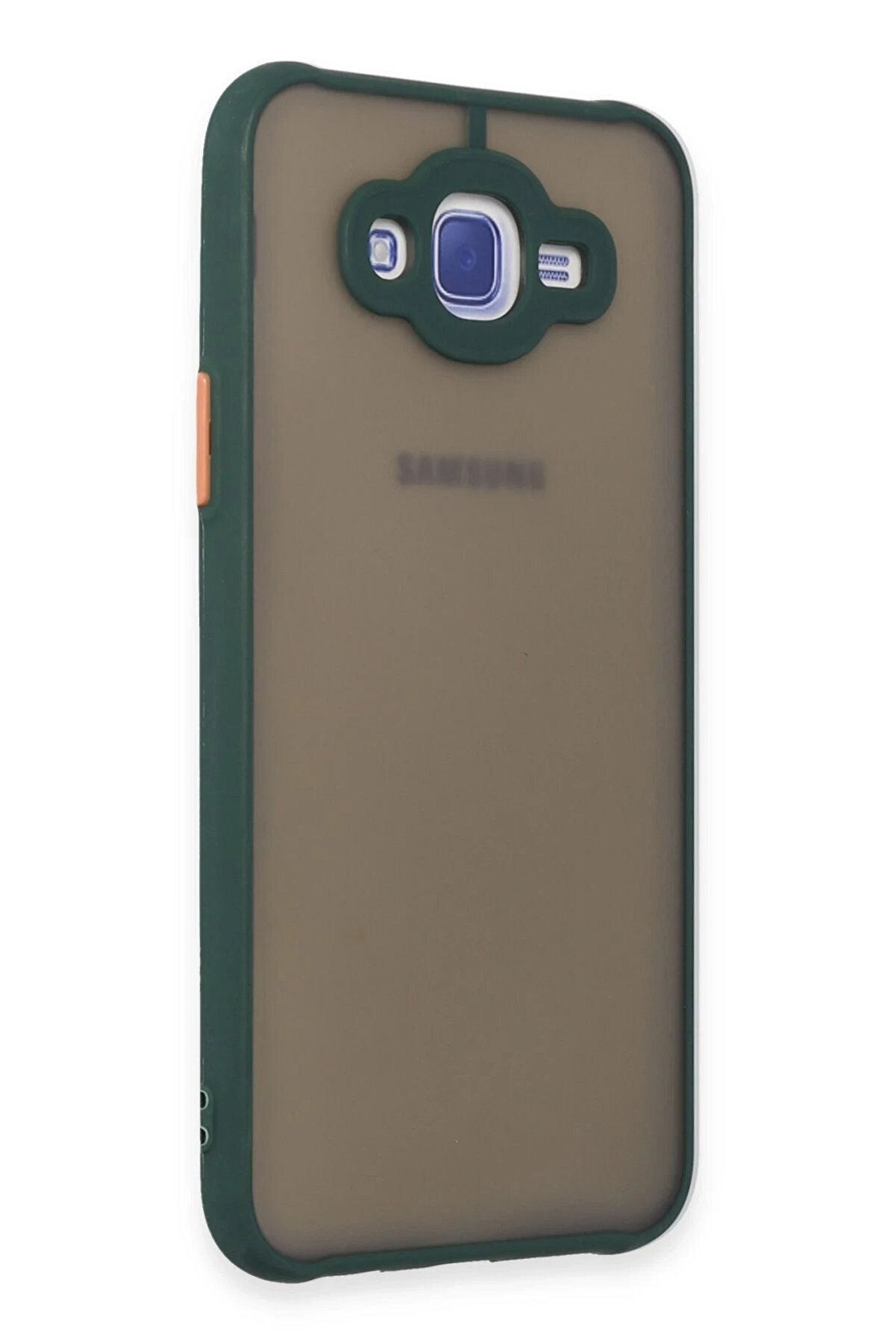 Samsung Galaxy J7 Kılıf Montreal Si̇li̇kon Kapak - Yeşi̇l - Dropx7106-3334