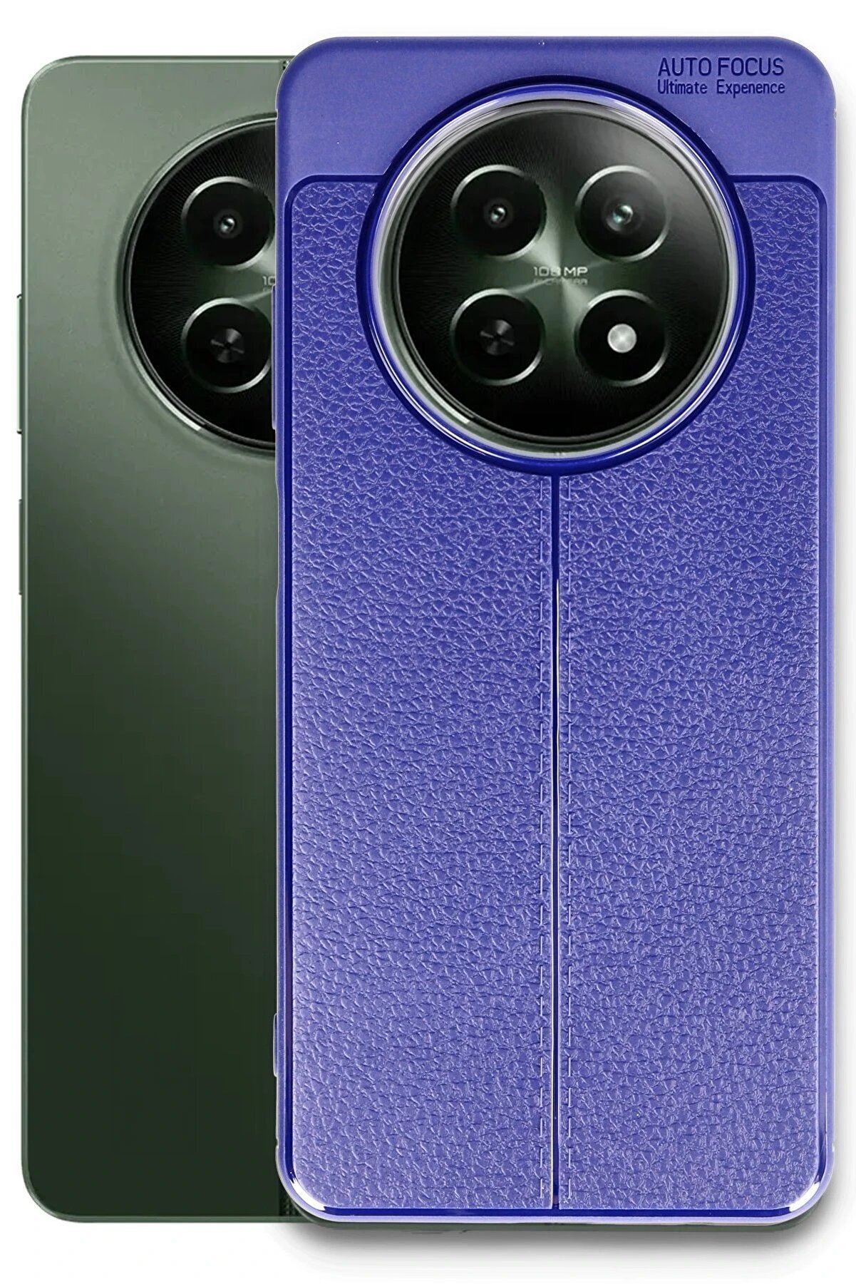 Realme 12 5G Kılıf Auto Focus Kapak - Laci̇vert - Dropx8098-9850