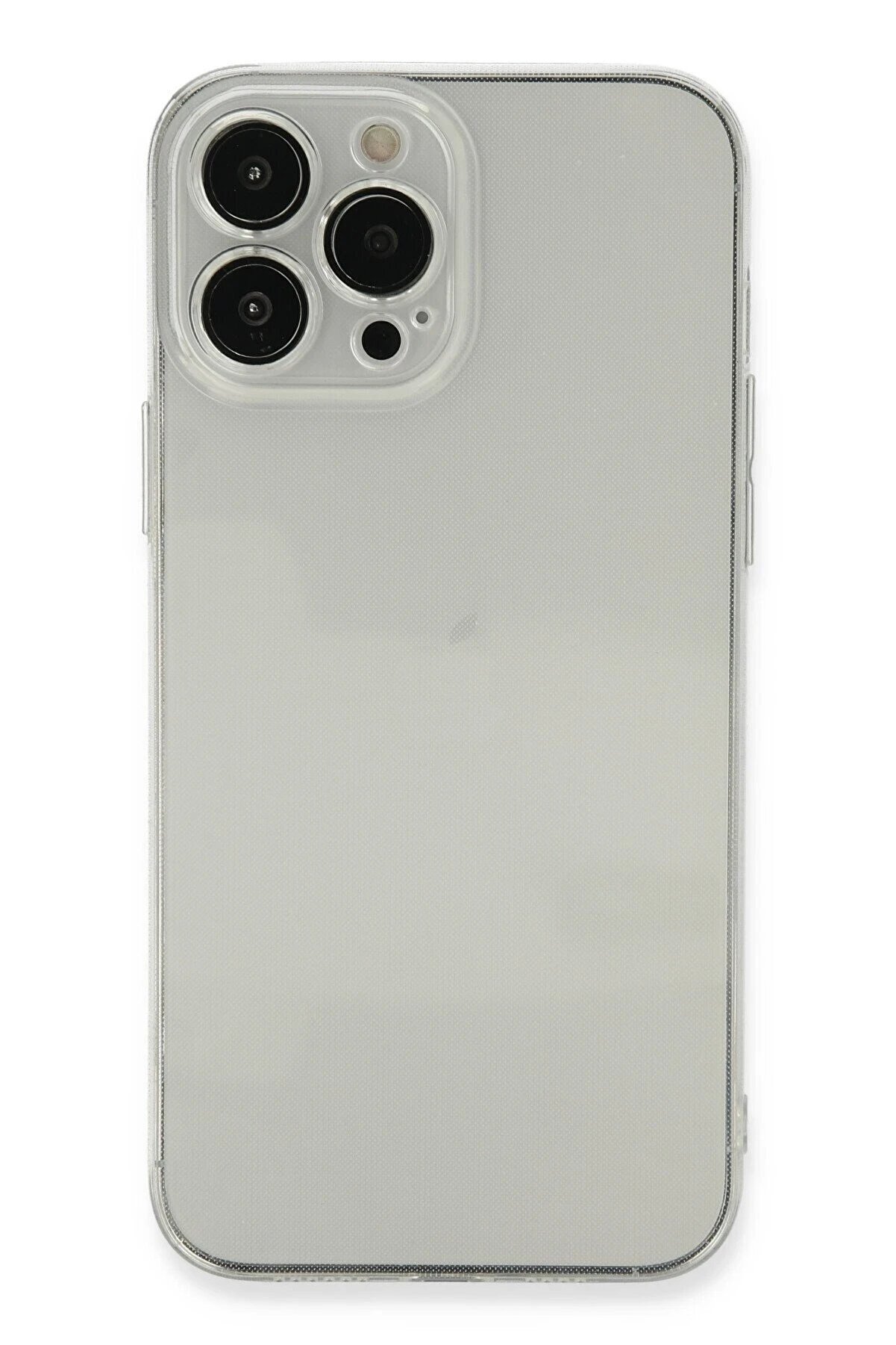 İphone 13 Pro Max Kılıf Fly Lens Si̇li̇kon - Şeffaf - Dropx5974-3979