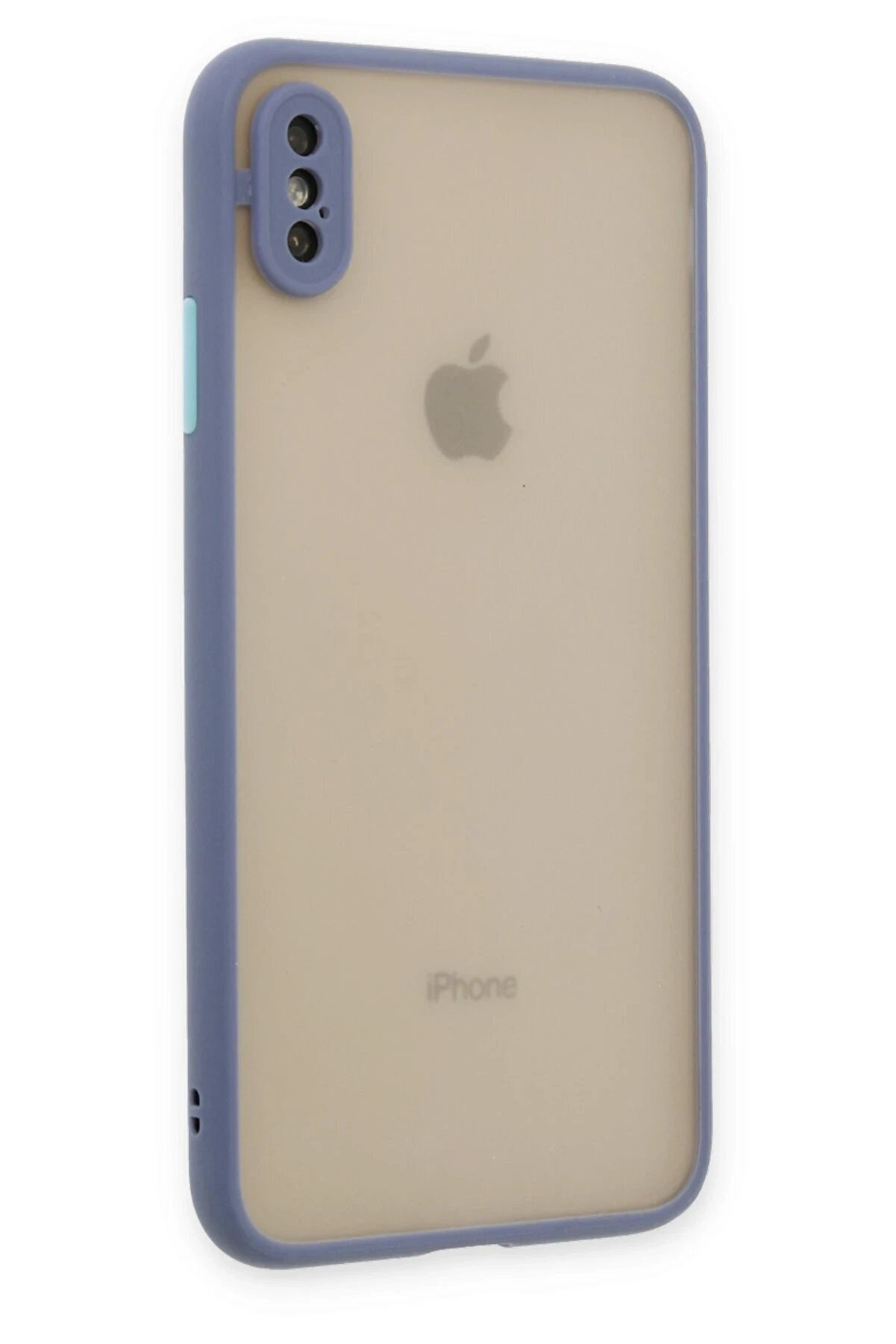 İphone X Kılıf Montreal Si̇li̇kon Kapak - Gri̇ - Dropx1198-1337