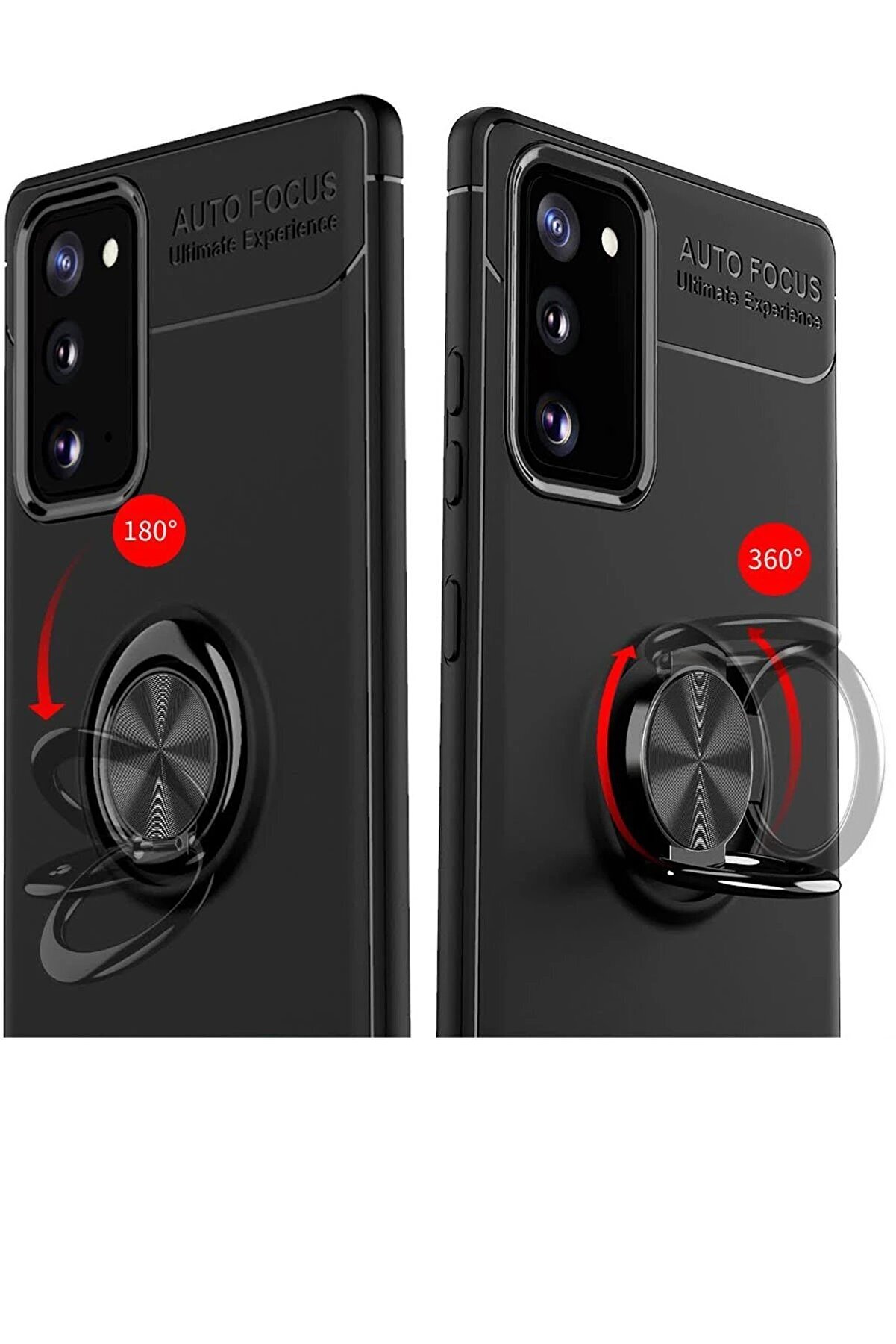 Samsung Galaxy Note 20 Kılıf Range Y&uuml;z&uuml;kl&uuml; Si̇li̇kon - Kırmızı - Dropx5495-9599